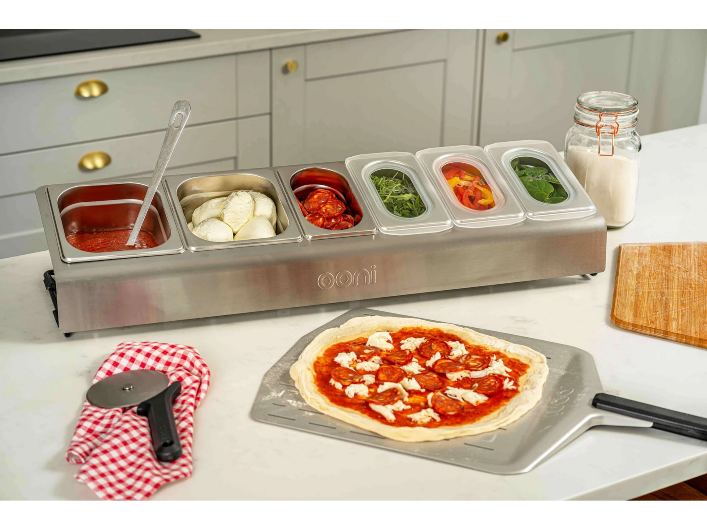 Ooni pizzatoppingstation Tillbehör till pizzaugnar