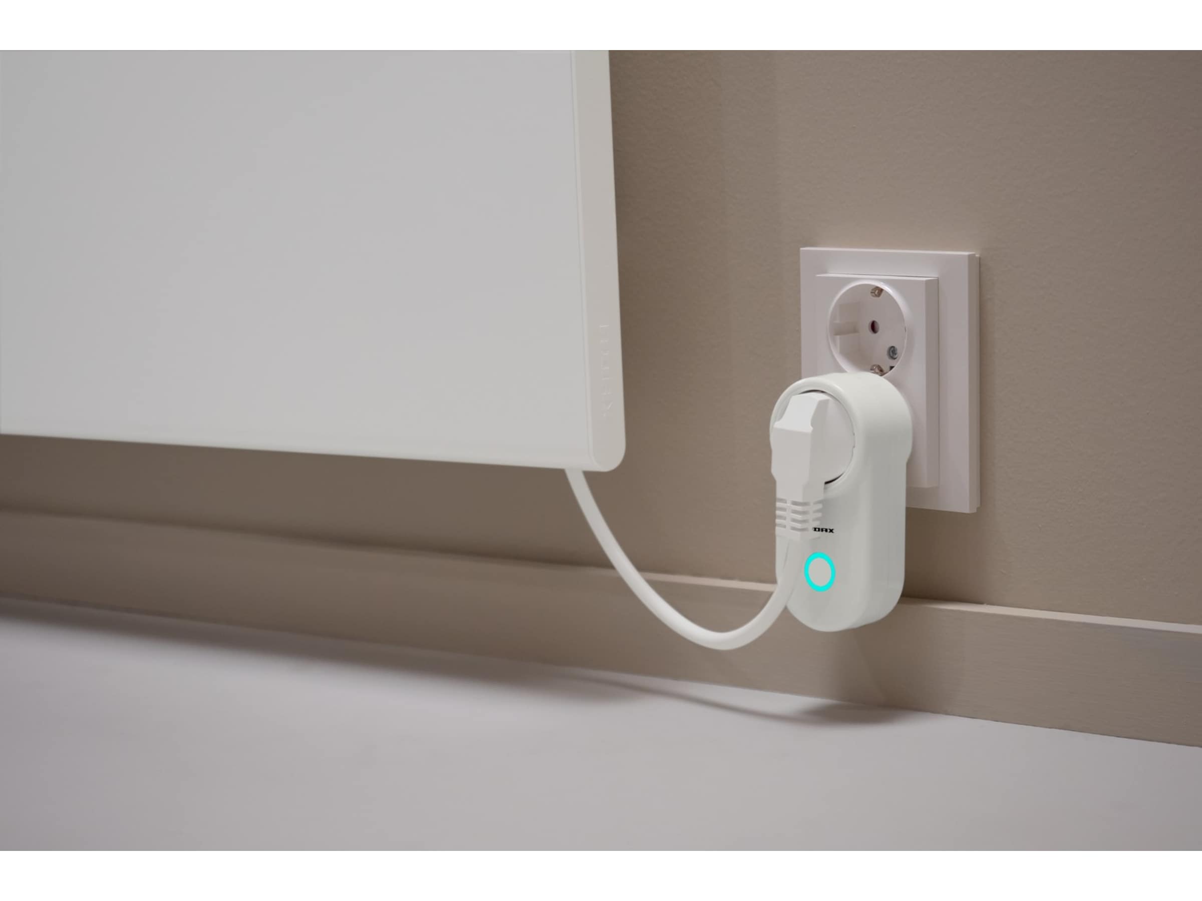 Adax WiFi smartplugg med termostat 16A/3680W Tillbehör till värme