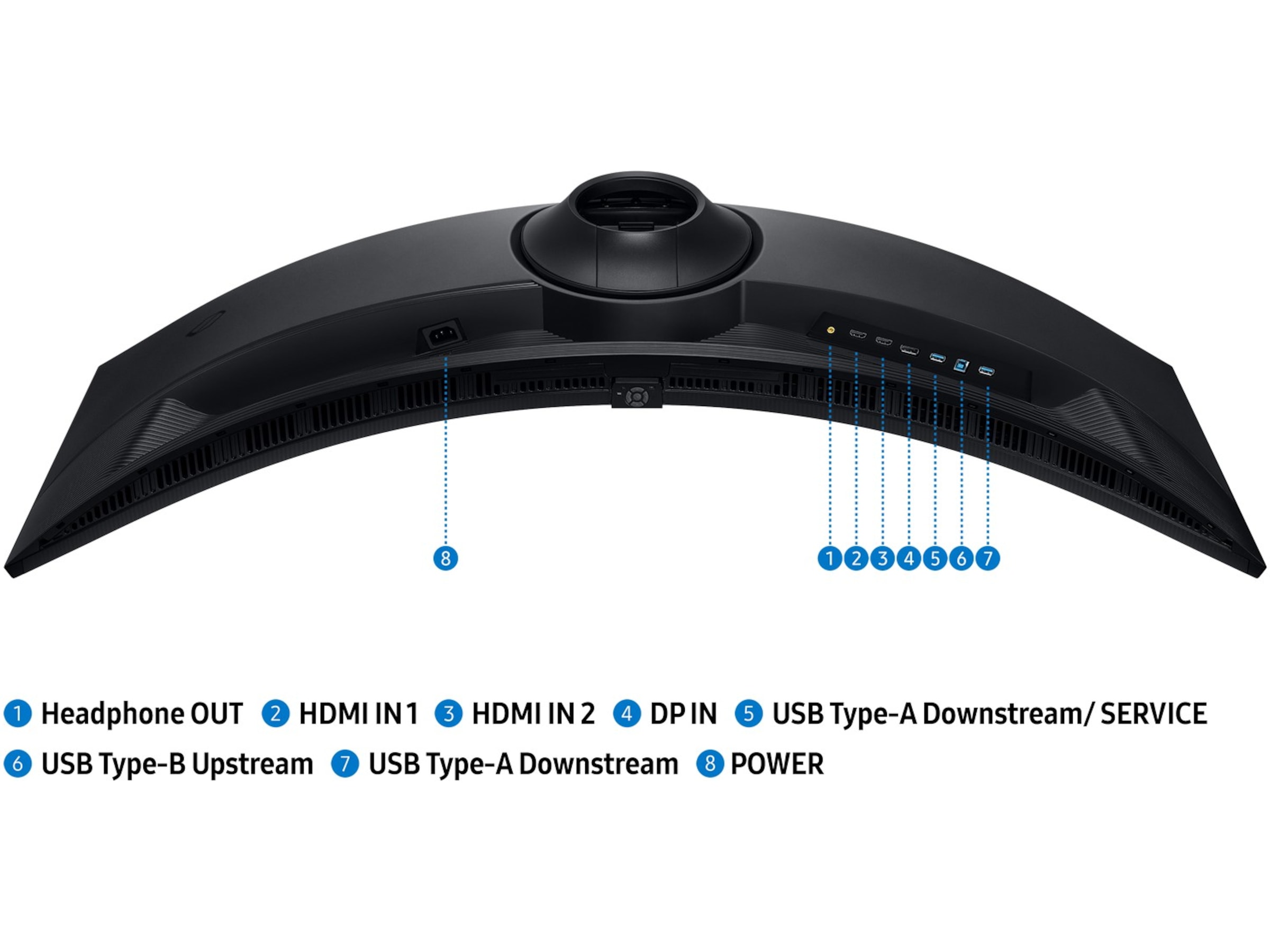 Samsung 49" Odyssey G9 curved gamingskärm S49FG910 Gamingskärmar