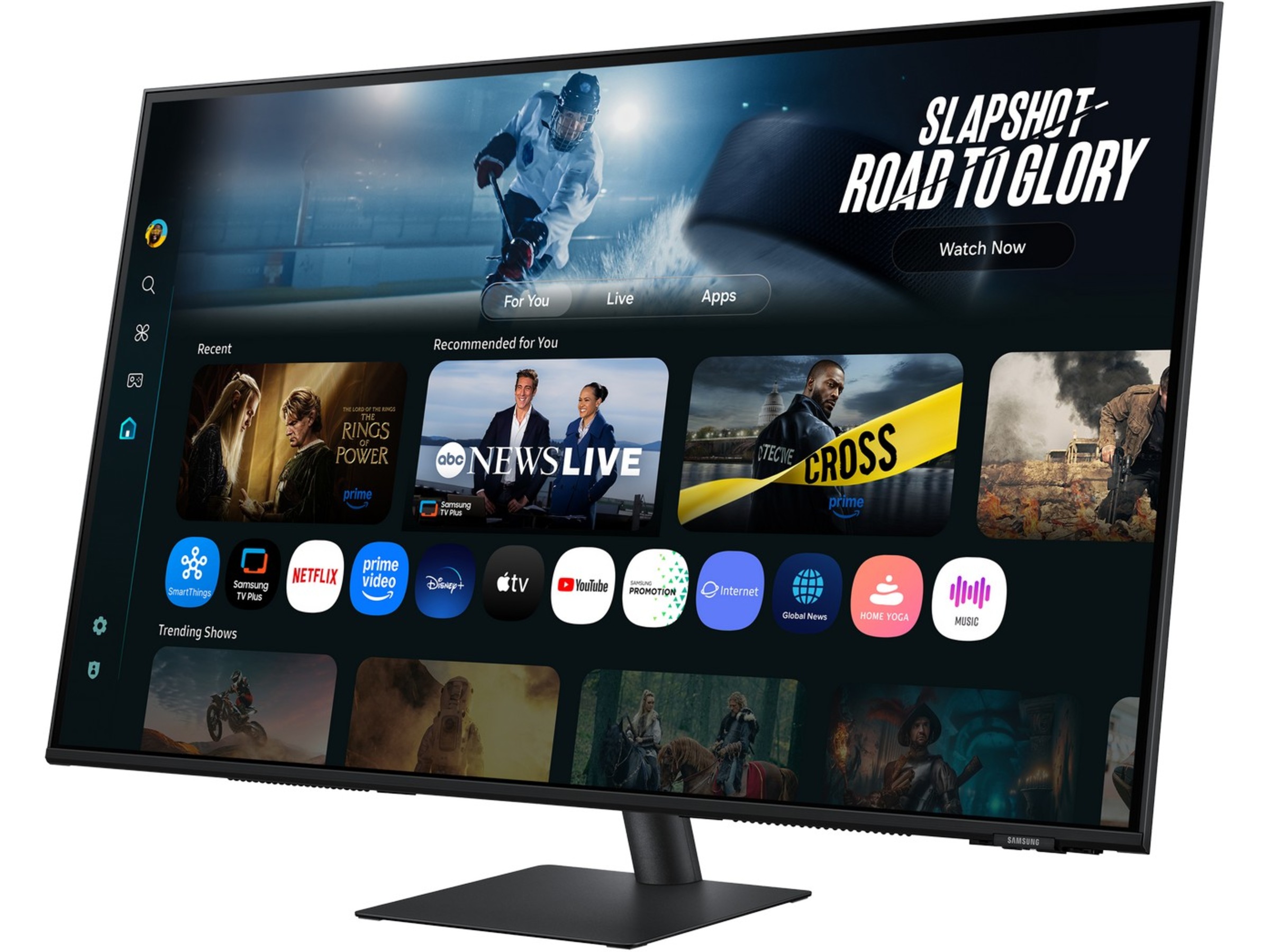 Samsung 43" 4K smart skärm M7 43FM702 Bildskärmar