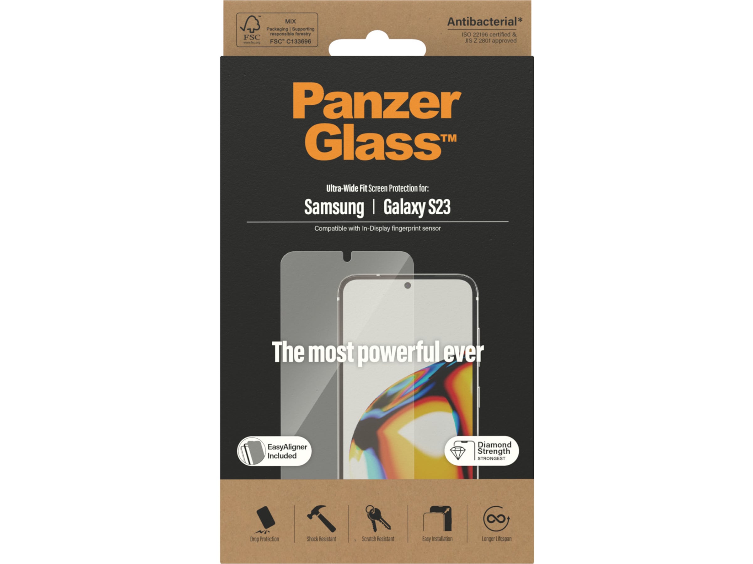 Panzerglass Galaxy S23 Skärmskydd Skärmskydd mobiltelefon