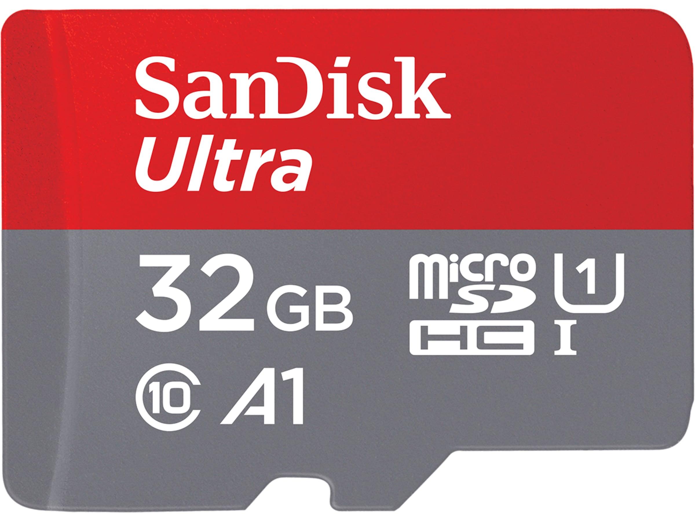 SanDisk Ultra microSDHC 32GB + SD Adapter Minneskort