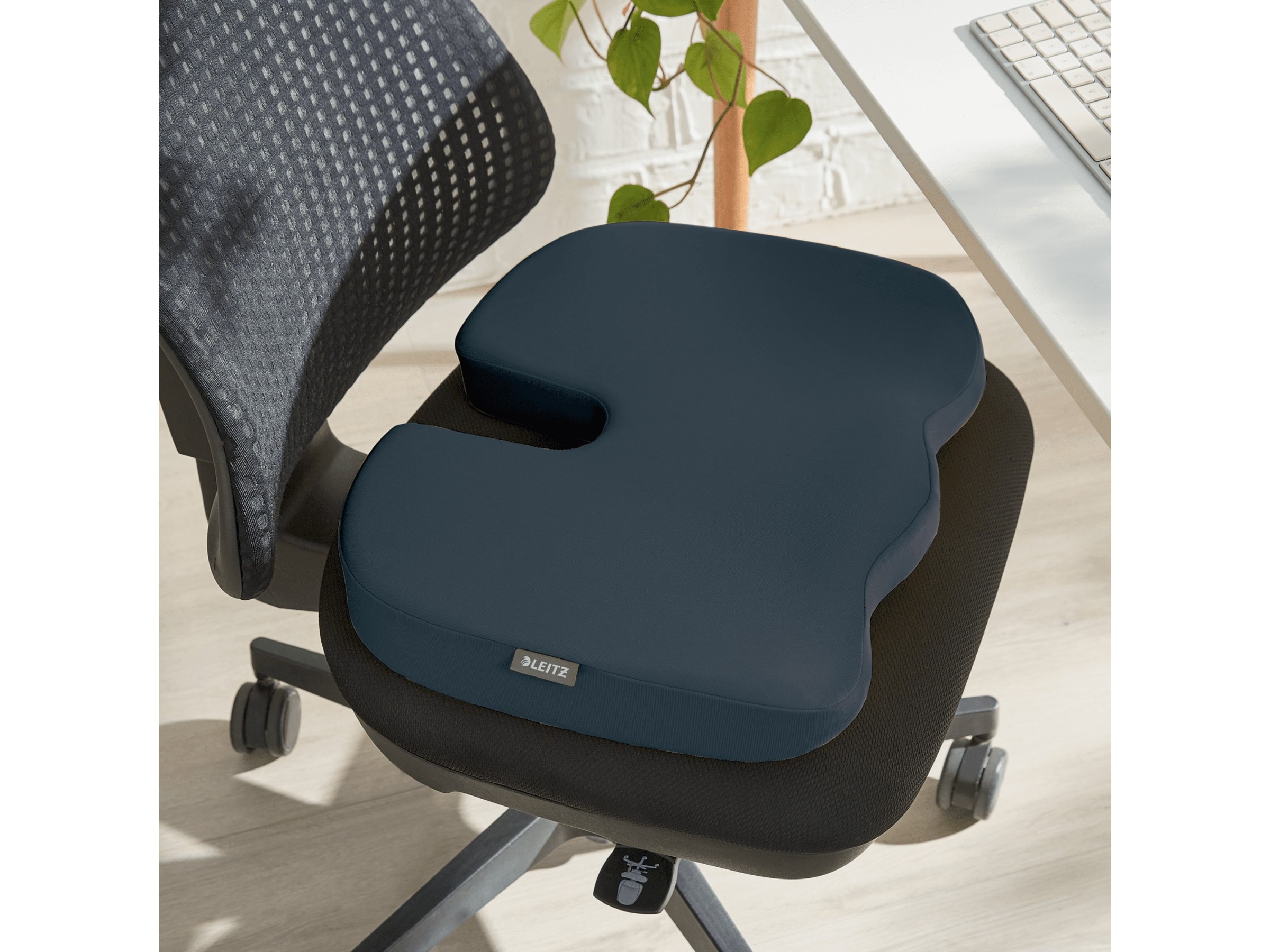 Leitz Ergo Cosy Sittdyna (grå) Sittdyna