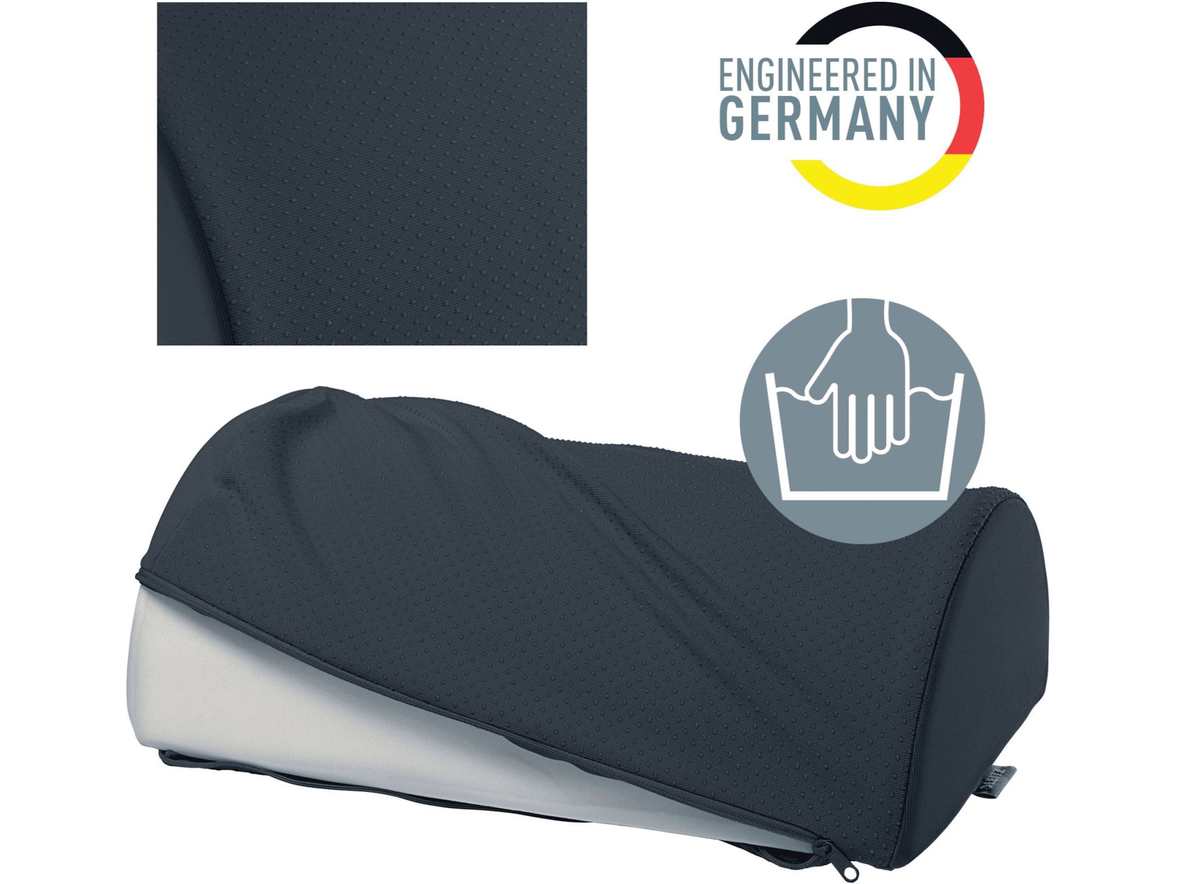 Leitz Ergo Cosy Fotstöd (grå) Fotpall