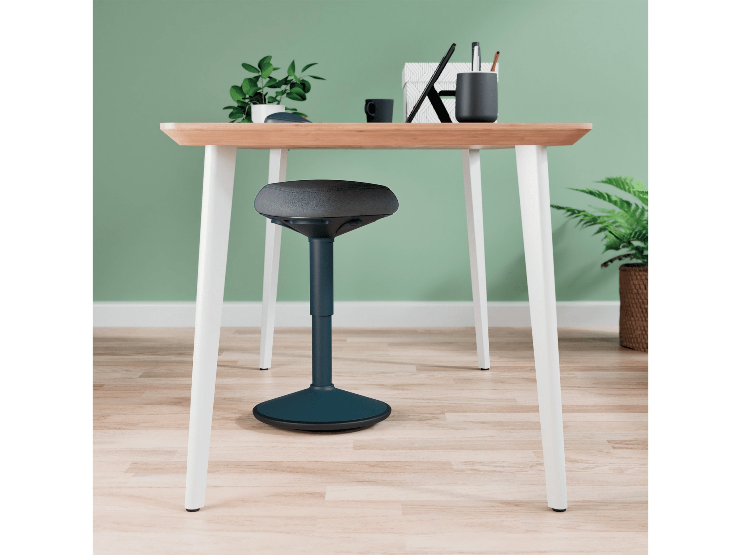 Leitz Ergo Active Balance stol med komfortsits (mörkgrå) Kontorsstolar