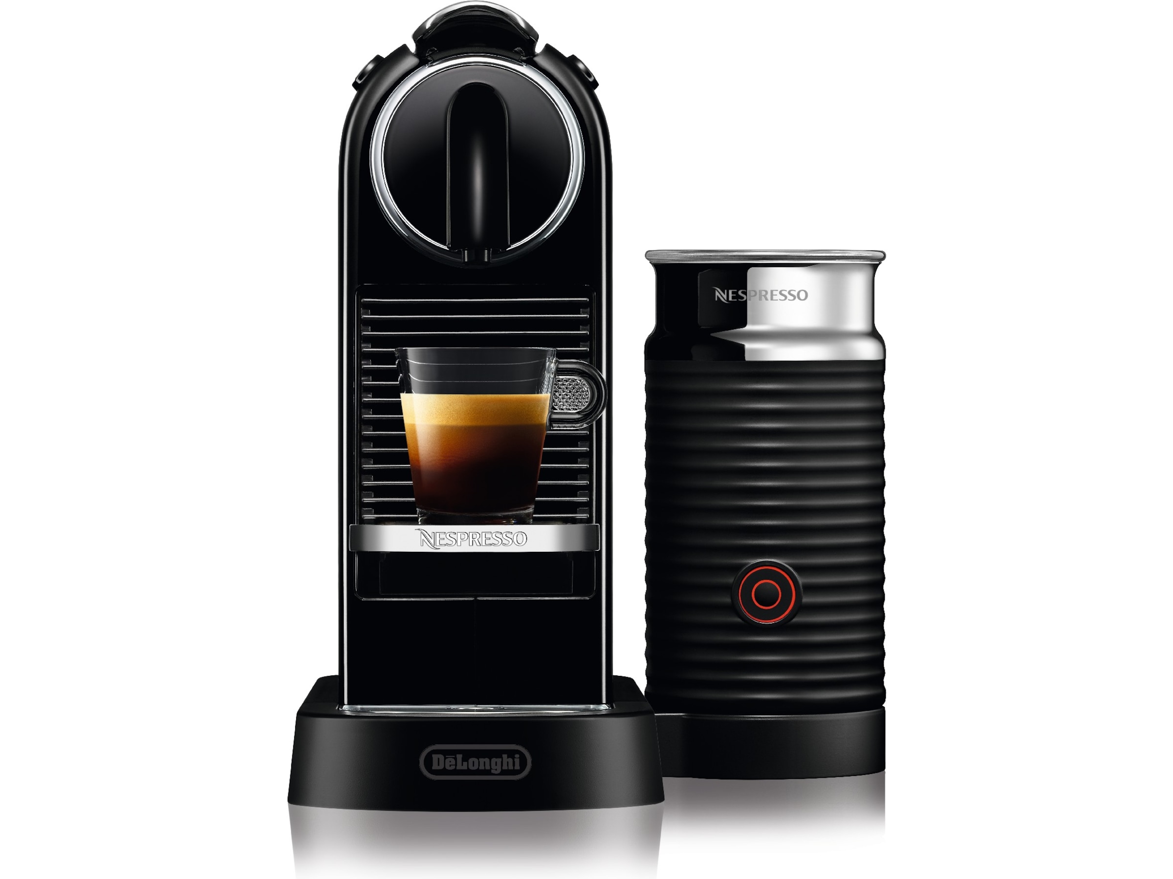 NESPRESSO CitiZ&milk från DeLonghi® Kapselmaskin (svart) Kapselmaskiner