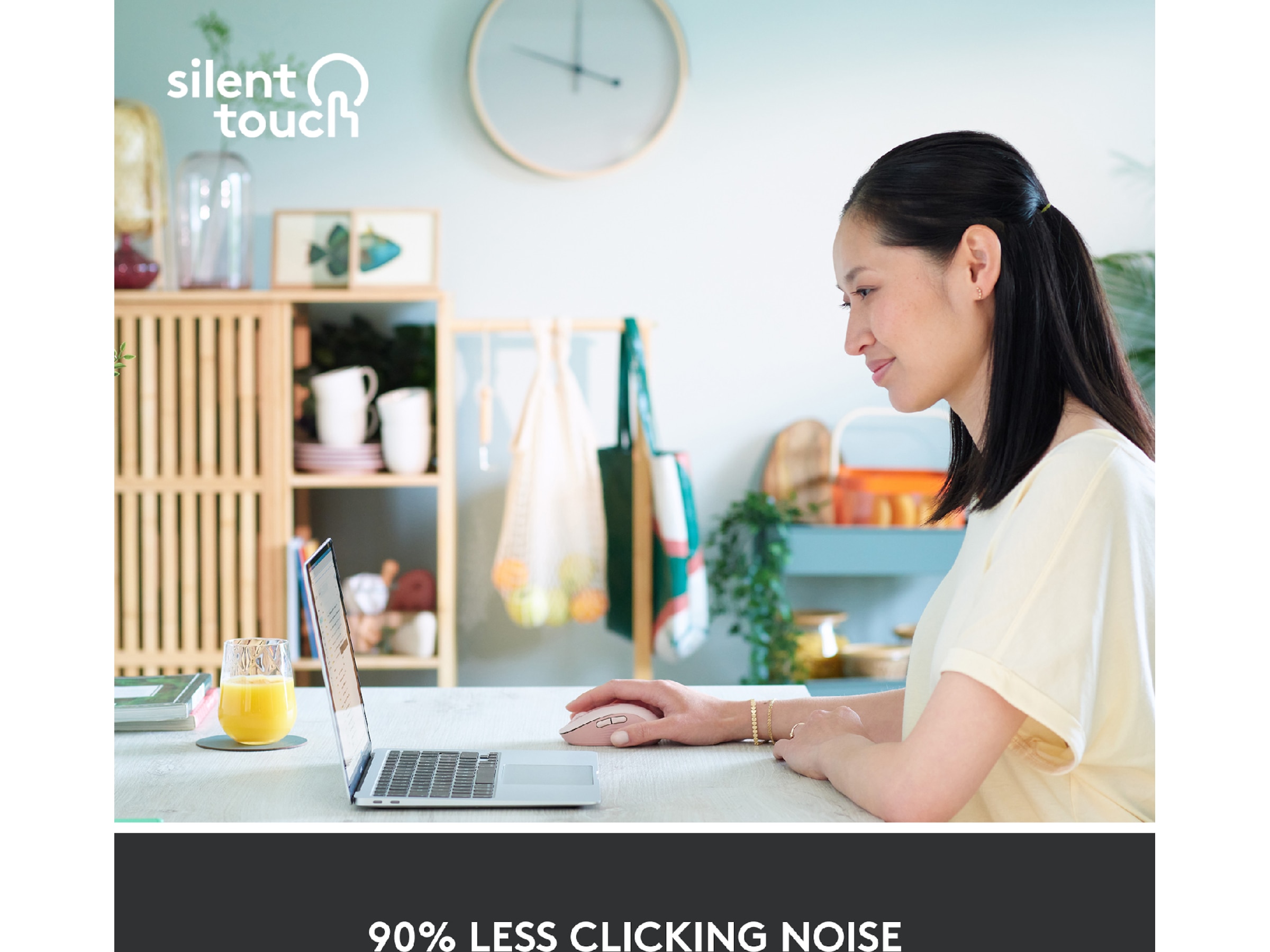 Logitech Signature M650 Medium  trådlös mus Rosa Mus