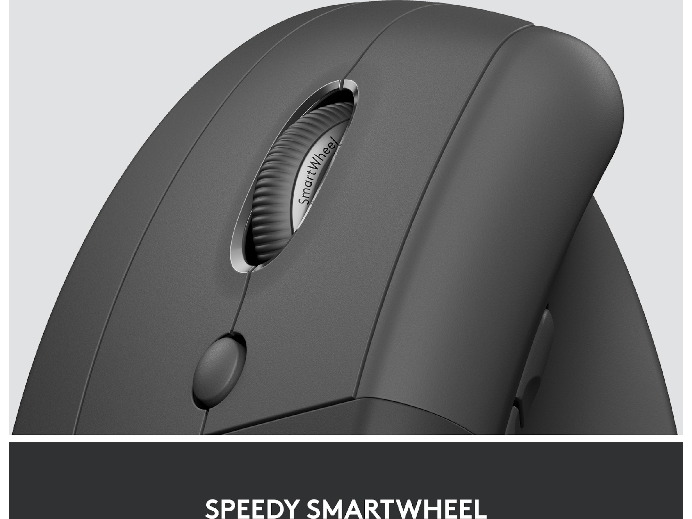 Logitech Lift Vertikal Business Vänster mus (graphite) Mus