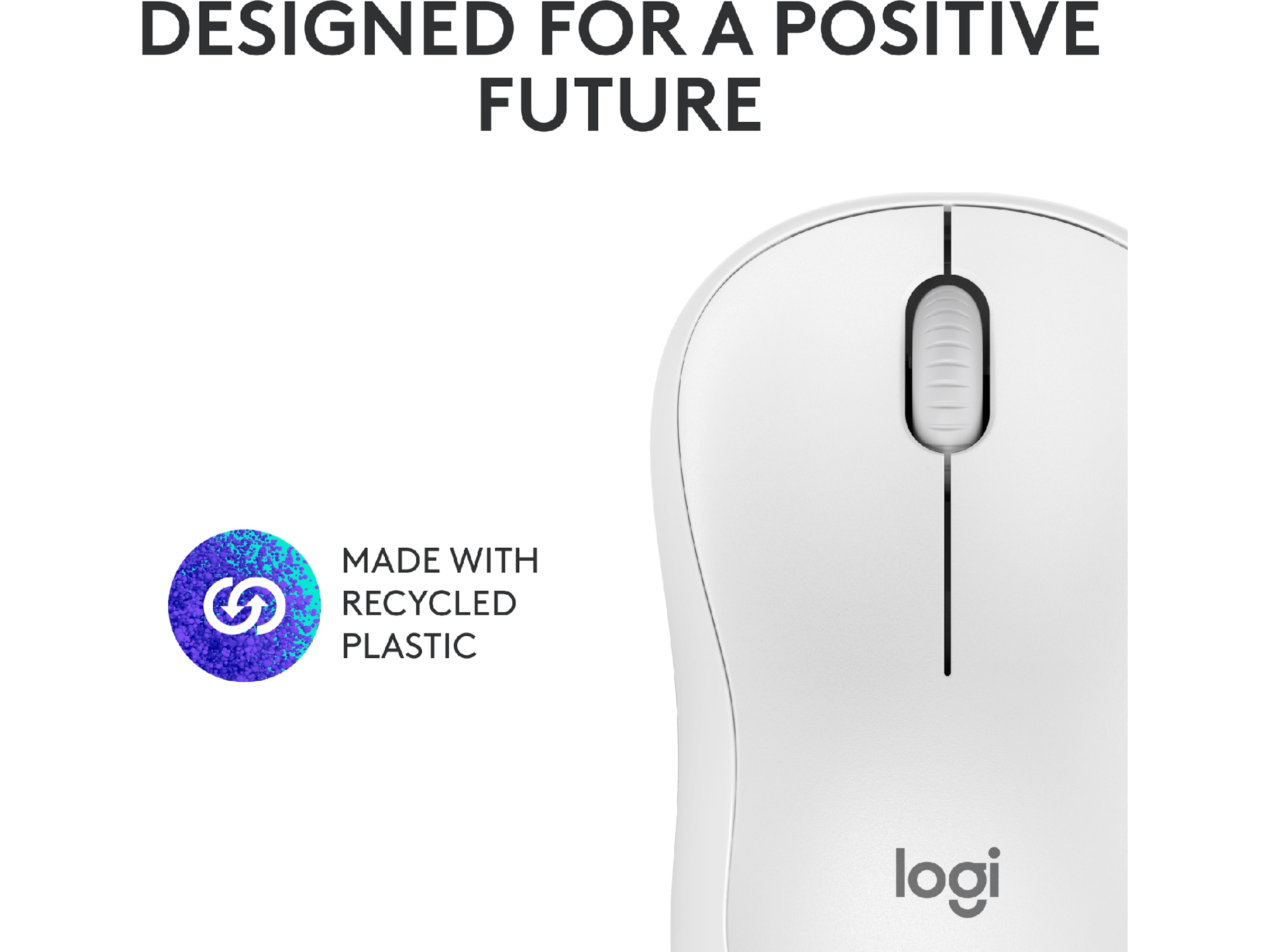 Logitech M240 Trådlös Mus (off-white) Mus