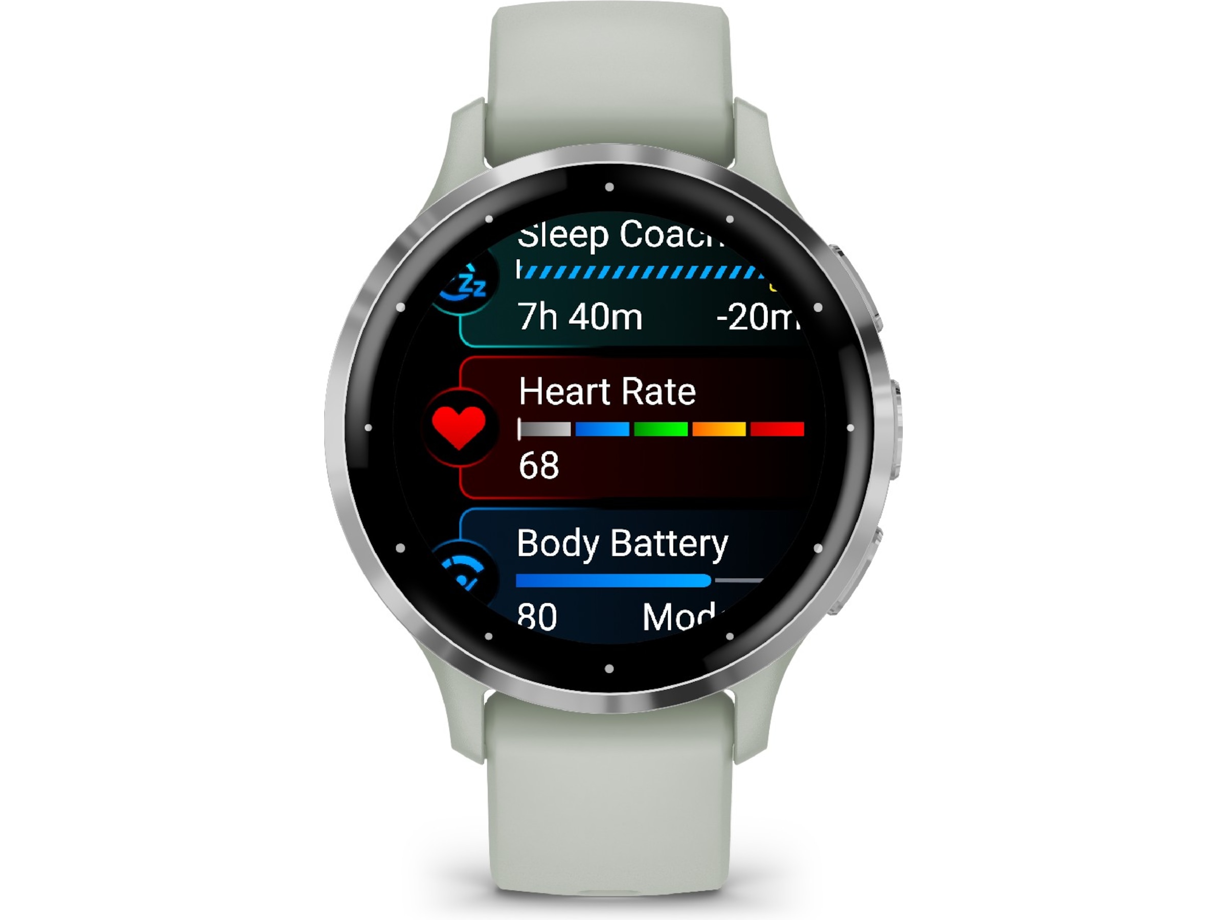 Garmin Venu 3S 41mm GPS (sage gray/passivated) Smartwatches