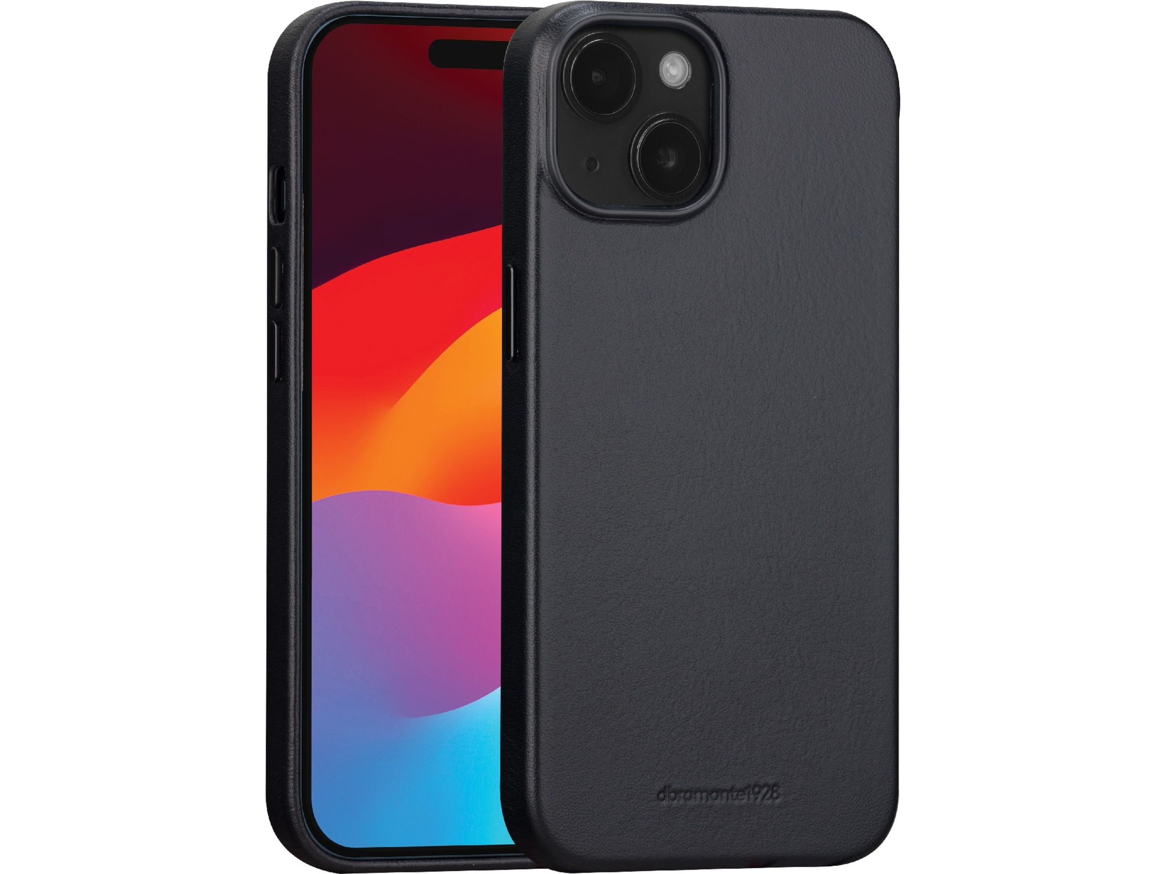 dbramante1928 iPhone 15 Plus Roskilde läderskal (svart) Mobilskal