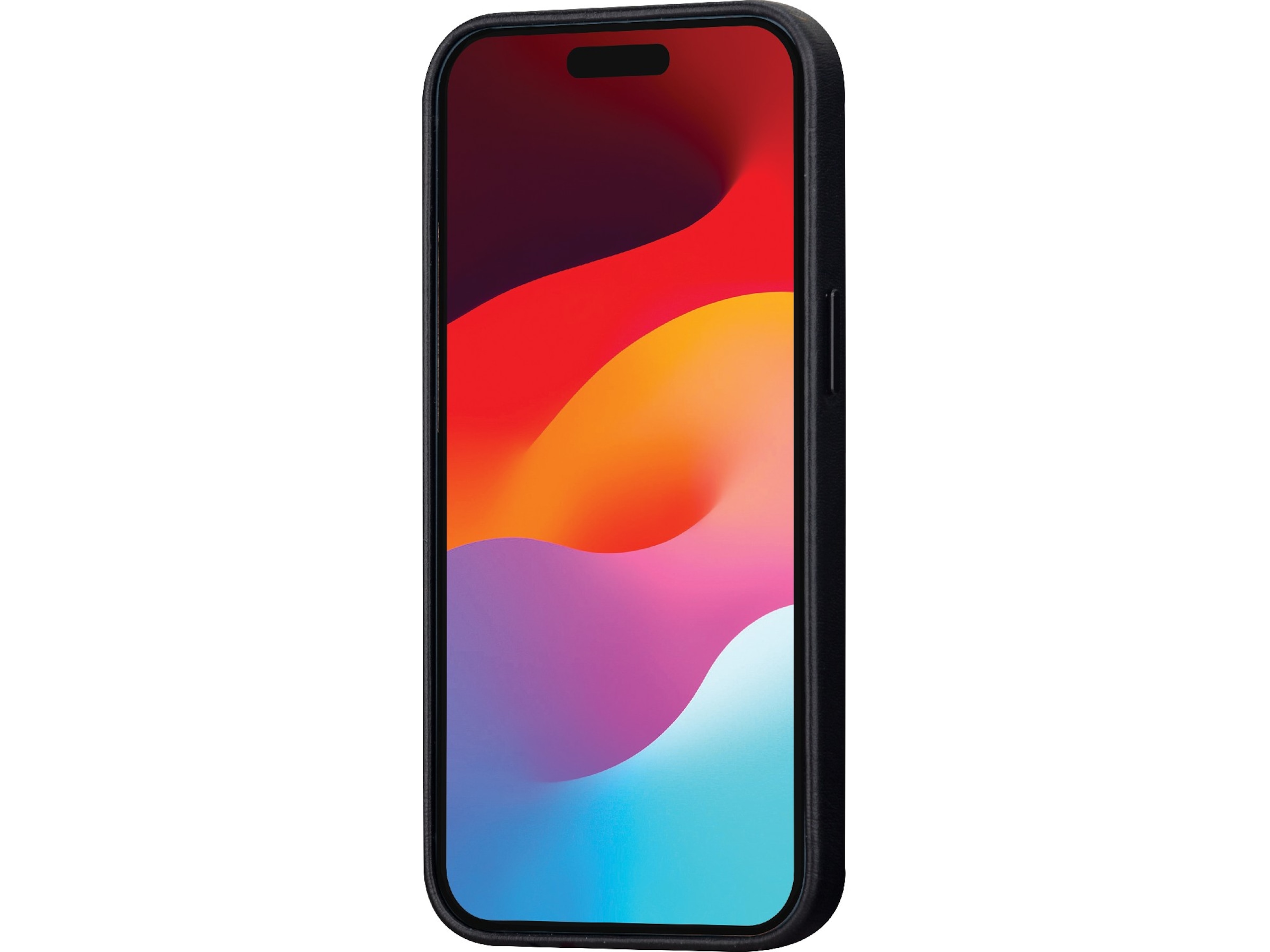 dbramante1928 iPhone 15 Plus Roskilde läderskal (svart) Mobilskal