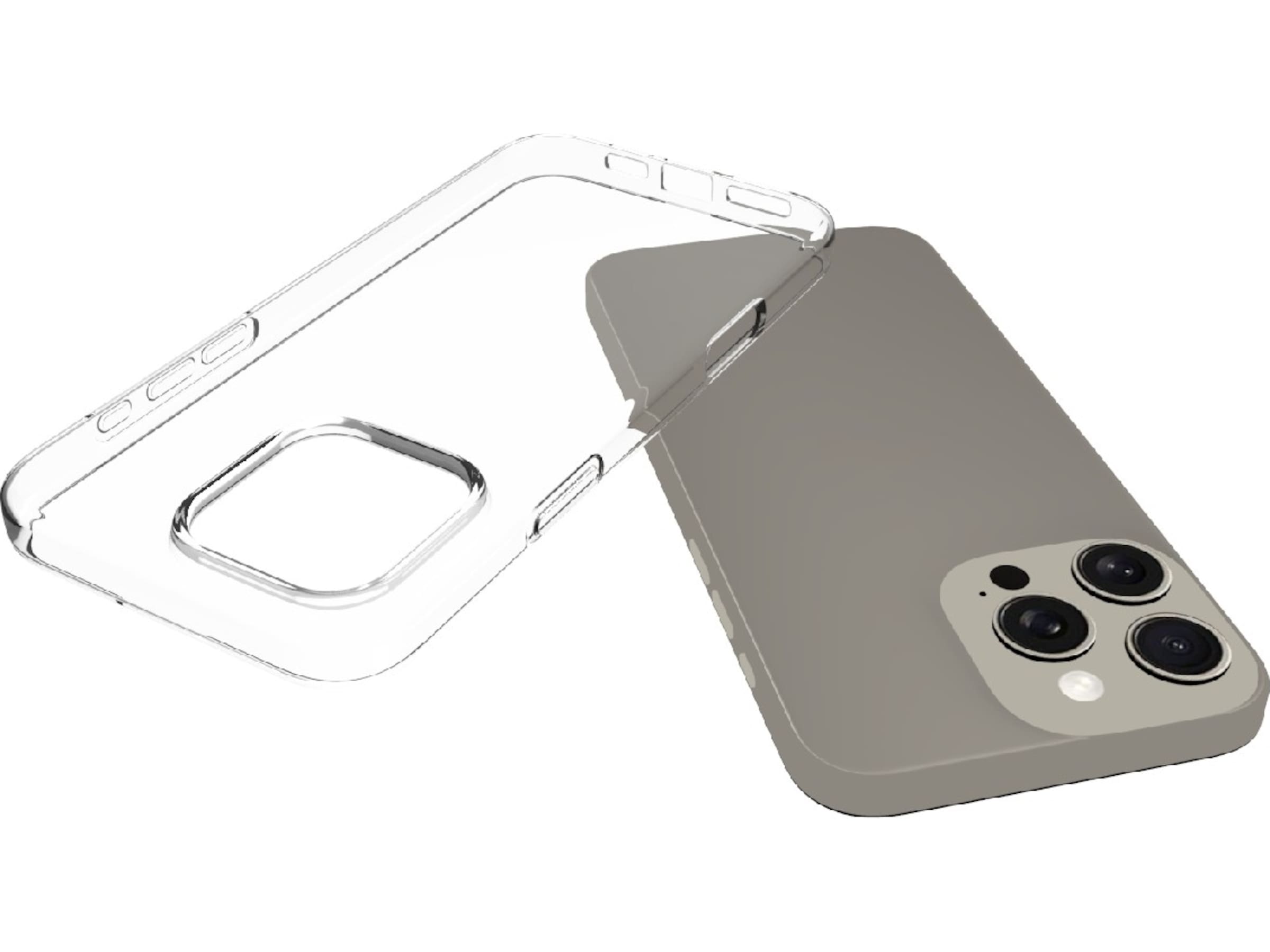 iiglo iPhone 16 Pro Max Silikonskal (transparent) Mobilskal