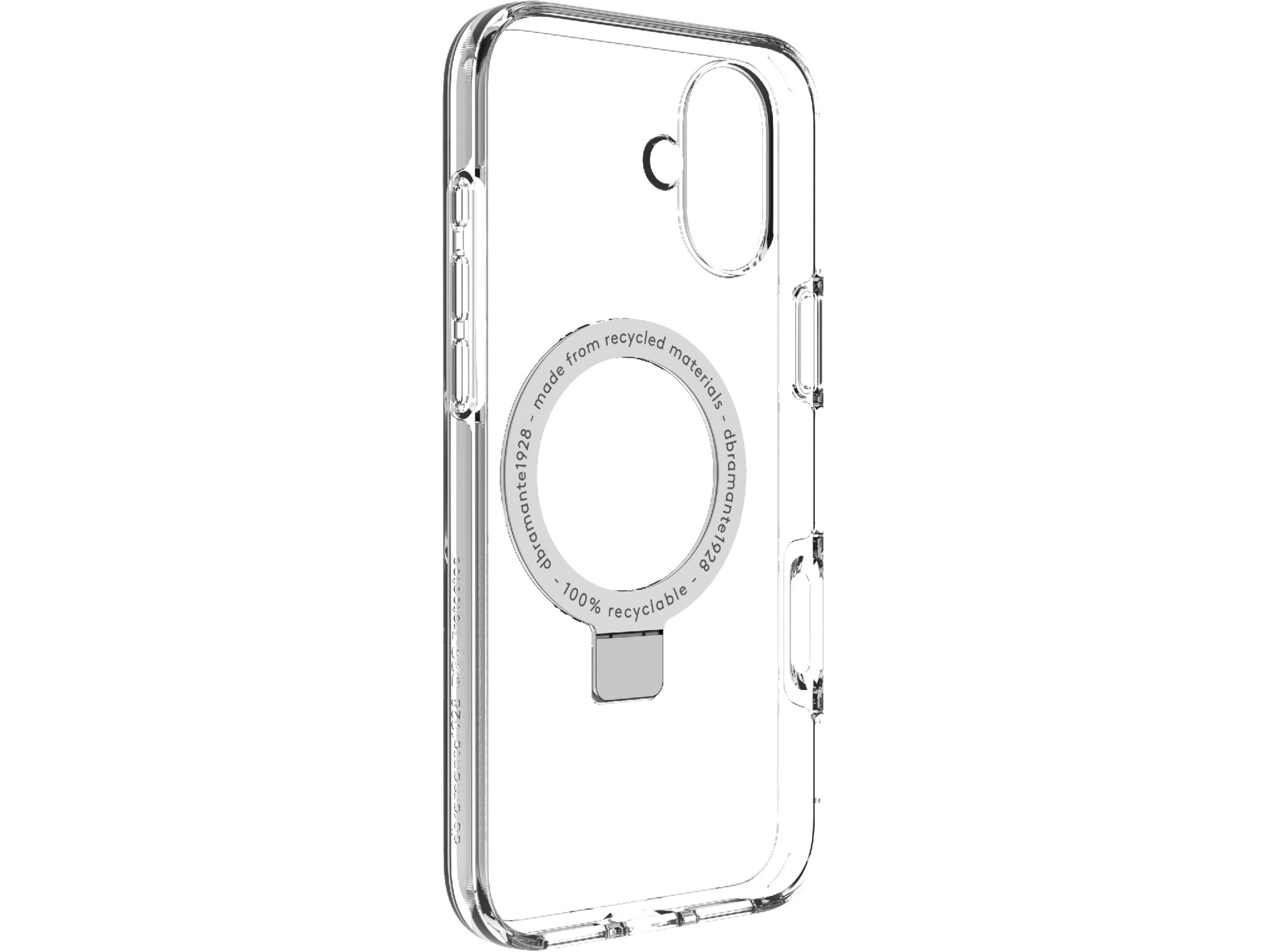 dbramante1928 iPhone 16 Plus Iceland Ultra D3O skal (transparent) Mobilskal