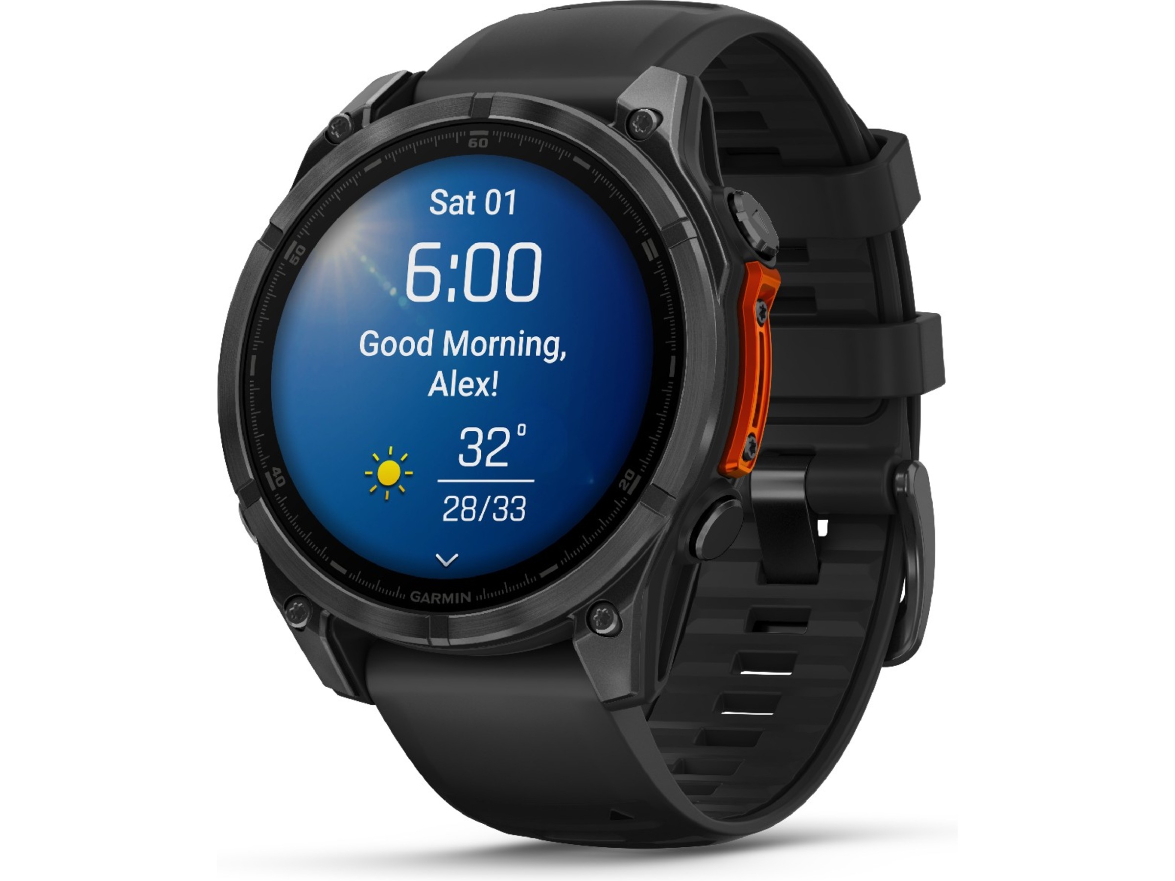 Garmin fenix 8 AMOLED 47mm GPS (slate gray/black) Smartwatches