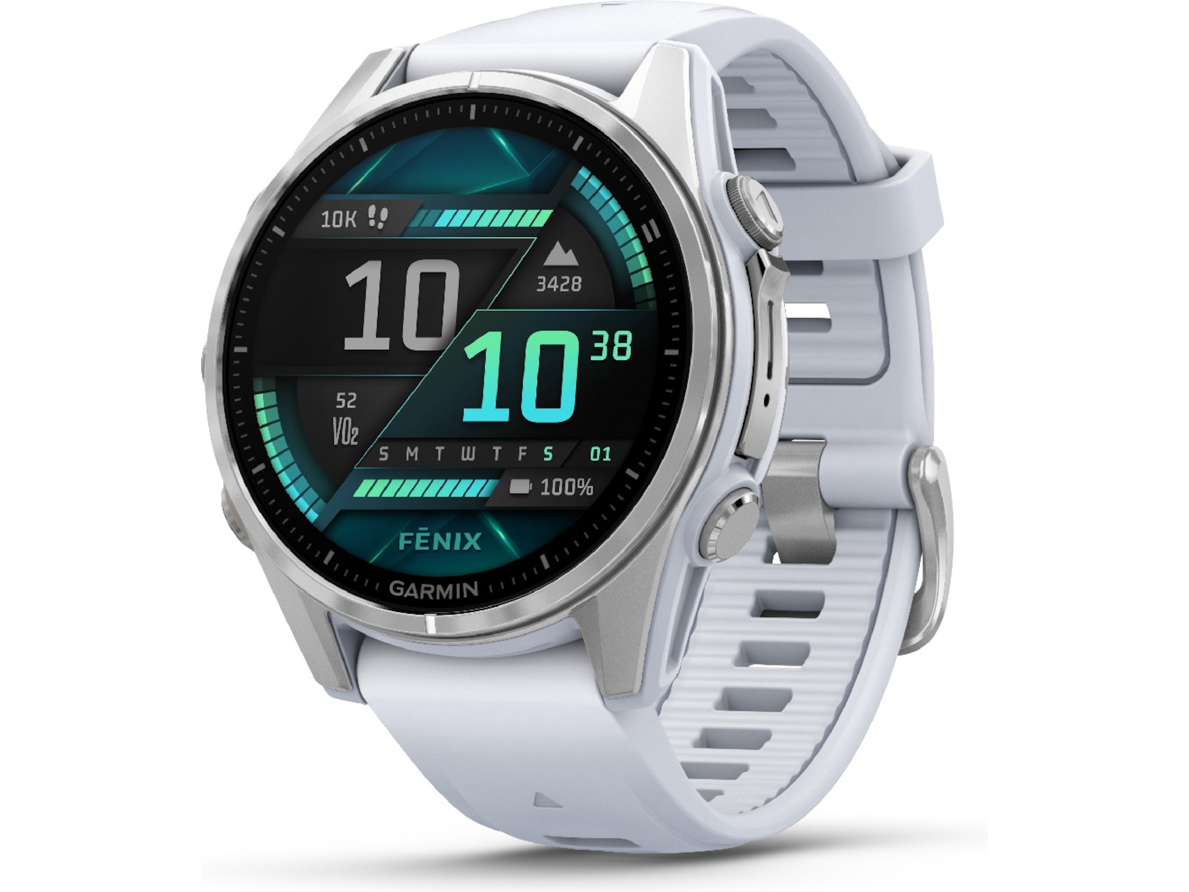 Garmin fenix 8 AMOLED 43mm GPS (stainless steel/whitestone) Smartwatches