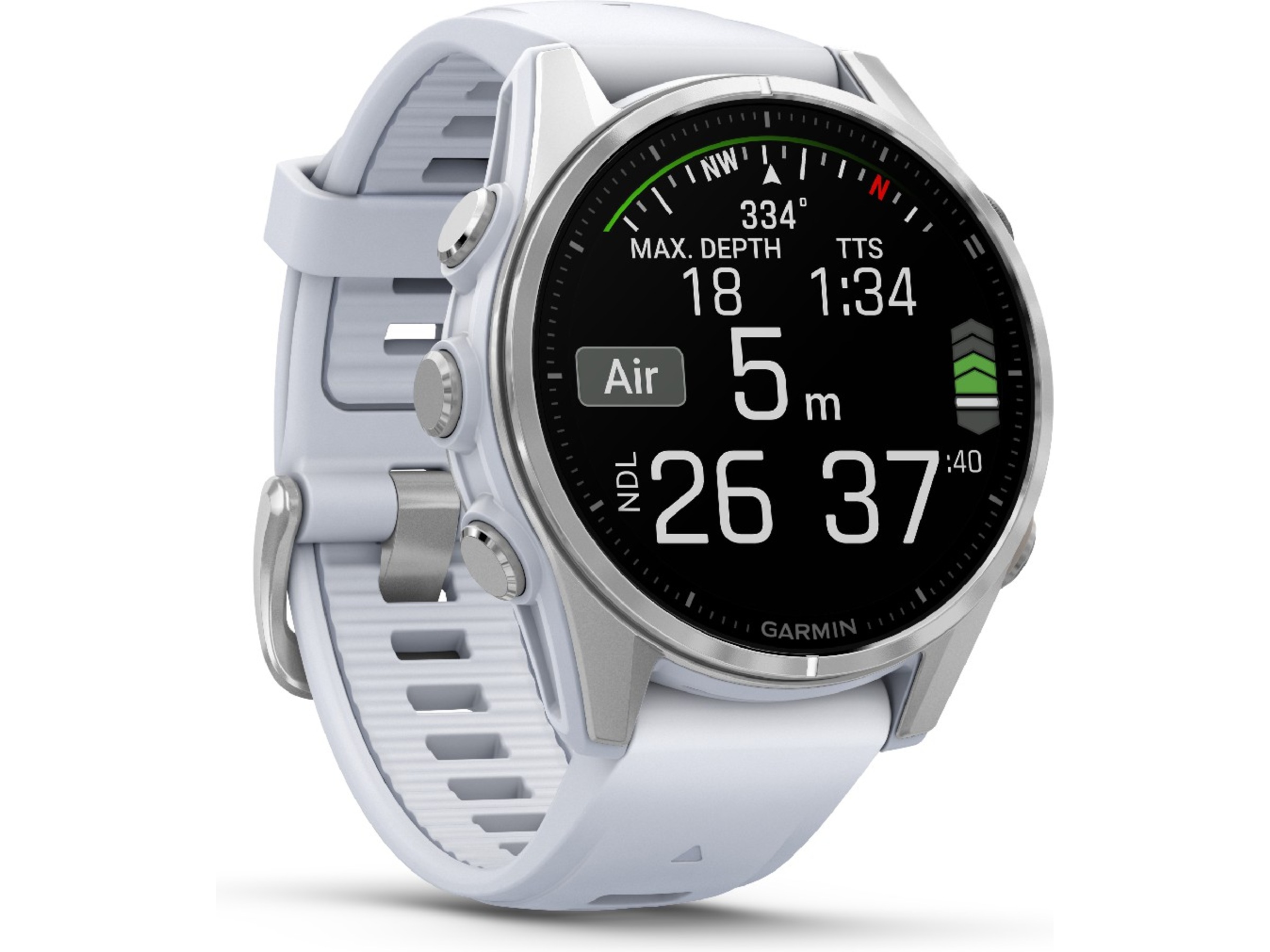 Garmin fenix 8 AMOLED 43mm GPS (stainless steel/whitestone) Smartwatches