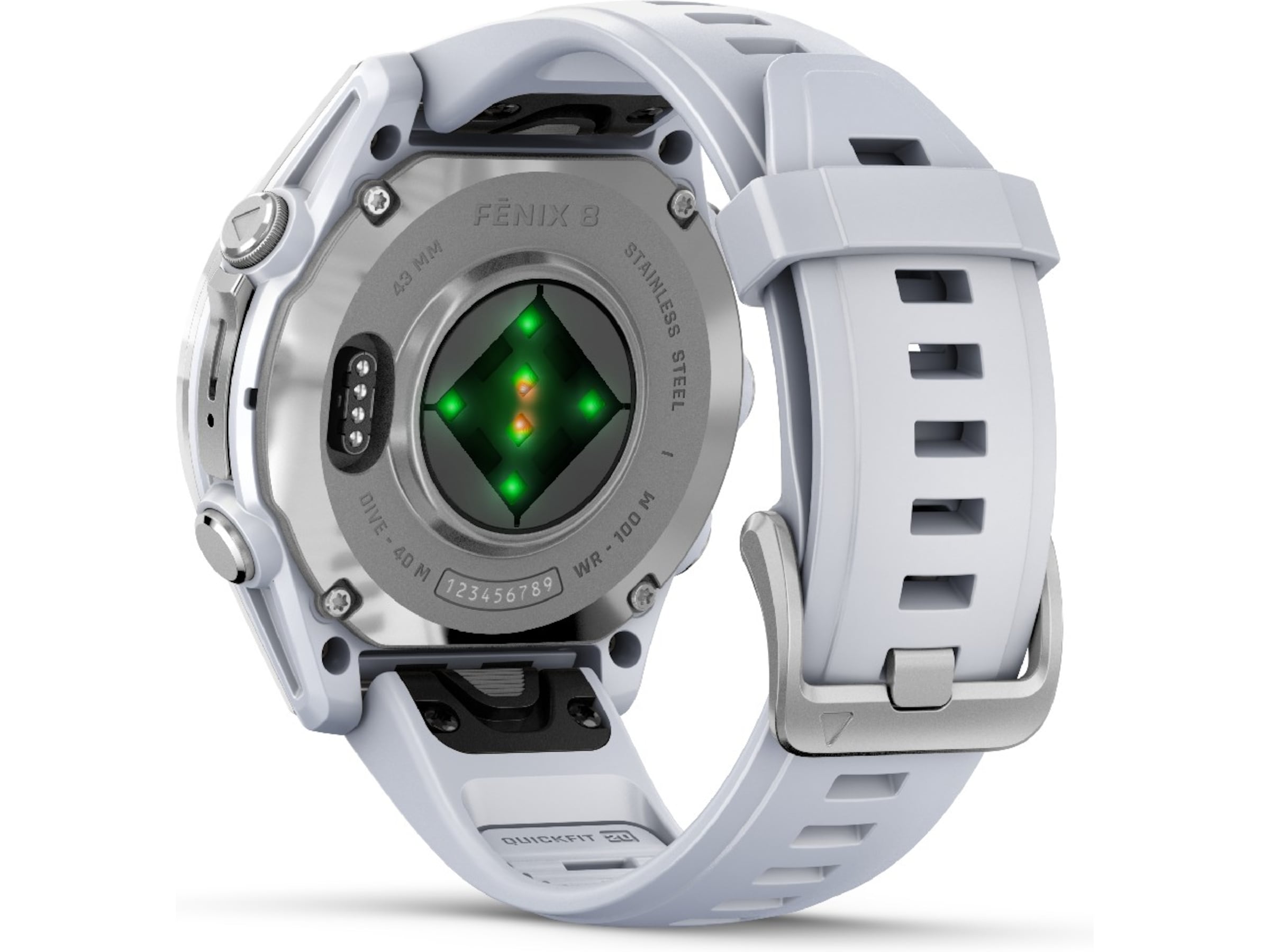 Garmin fenix 8 AMOLED 43mm GPS (stainless steel/whitestone) Smartwatches