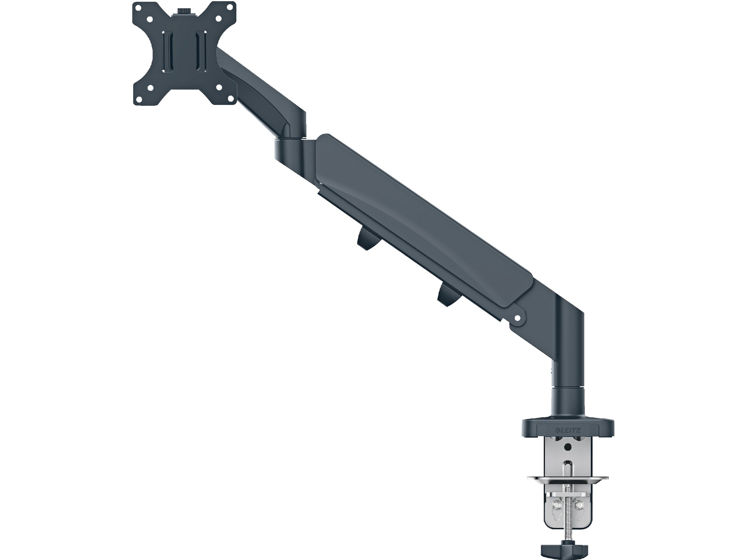 Leitz Ergo Monitorarm Enkel, platsbesparande, 17"-32" skärm Bord och väggfäste