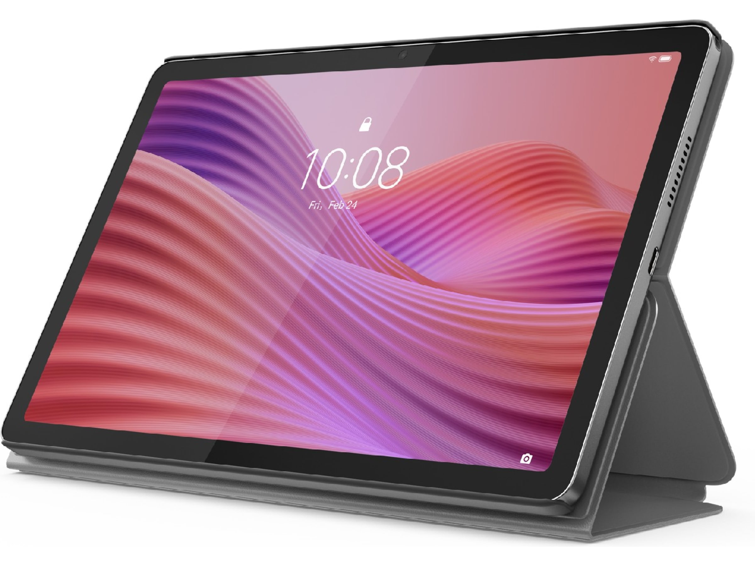Lenovo Tab 10,1" Folio (grå) Skydd