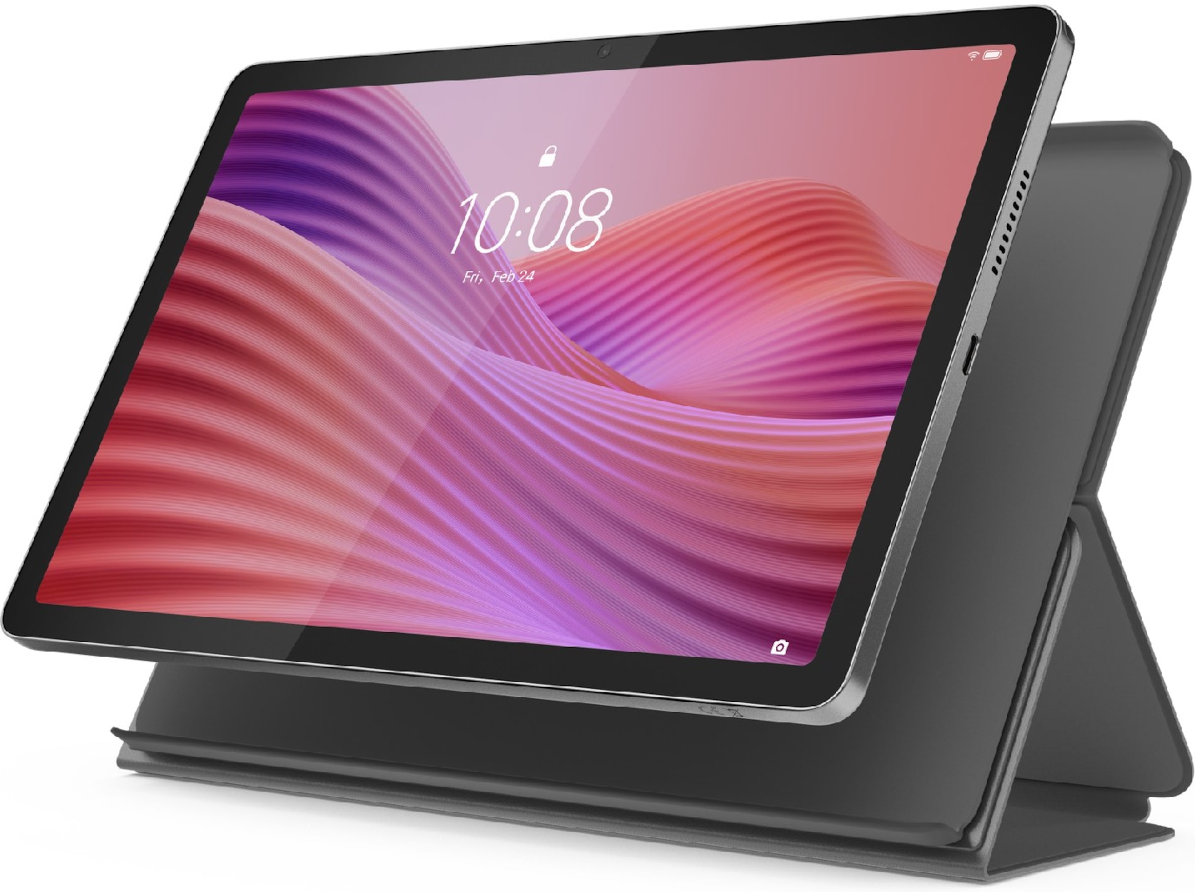 Lenovo Tab 10,1" Folio (grå) Skydd