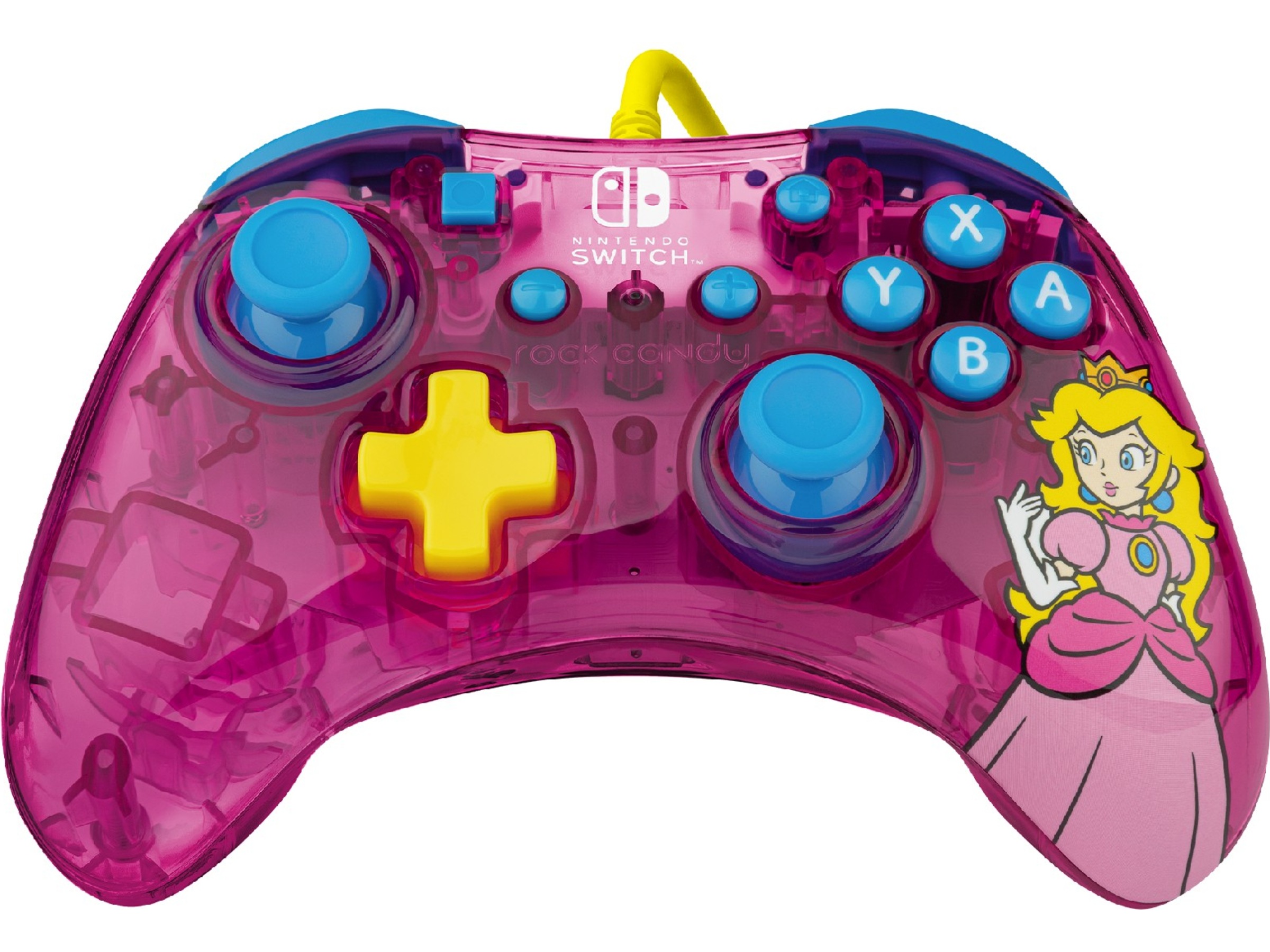 PDP Rock Candy Wired Controller - Peach Tillbehör till spelkonsoler