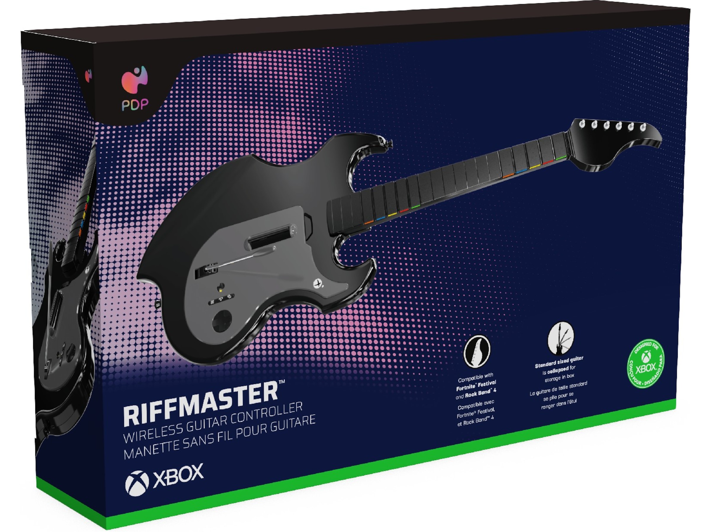 PDP RIFFMASTER Wireless Guitar Controller Tillbehör till spelkonsoler