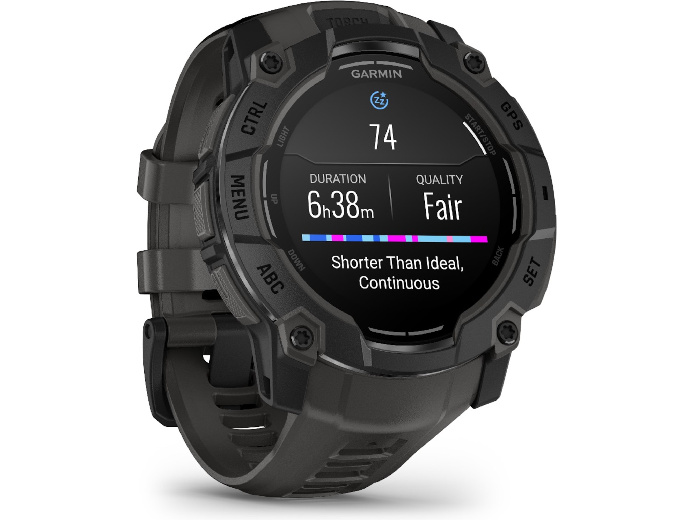 Garmin Instinct 3 AMOLED 50mm (svart/kol) Smartwatches