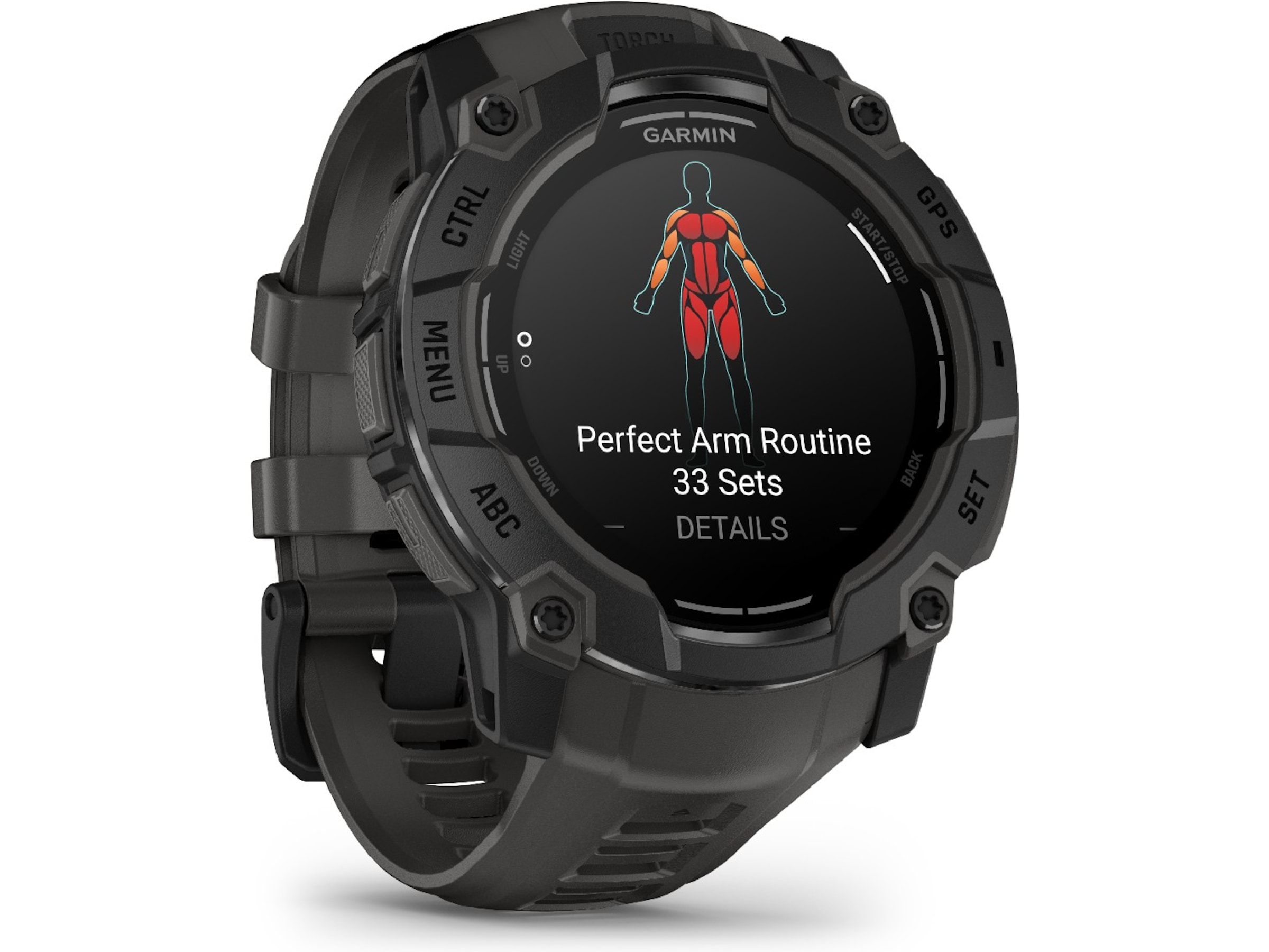 Garmin Instinct 3 AMOLED 50mm (svart/kol) Smartwatches