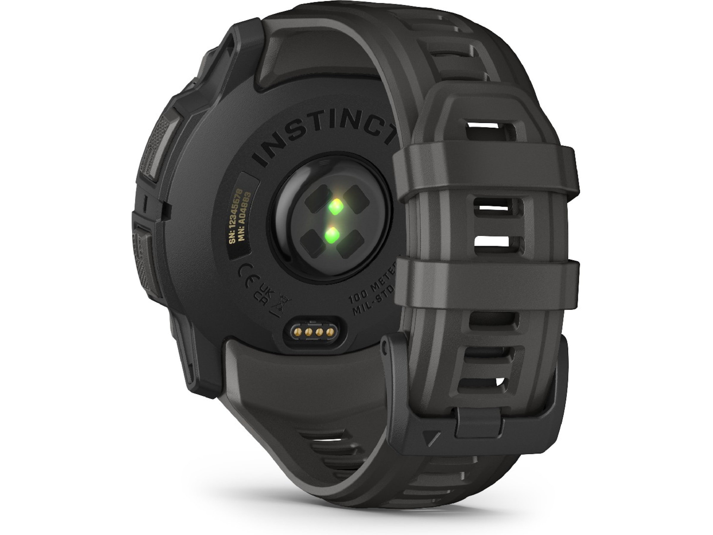 Garmin Instinct 3 AMOLED 50mm (svart/kol) Smartwatches