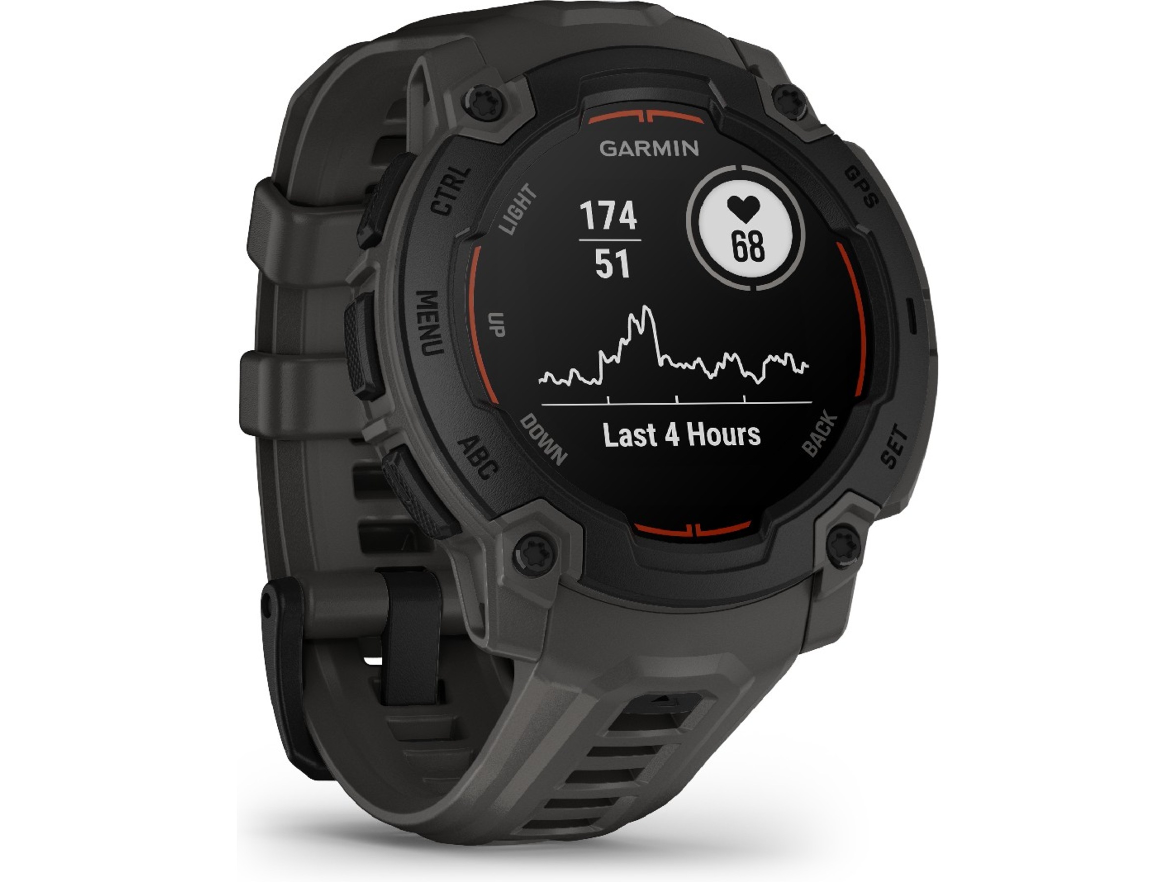 Garmin Instinct E 45mm (svart/kol) Smartwatches