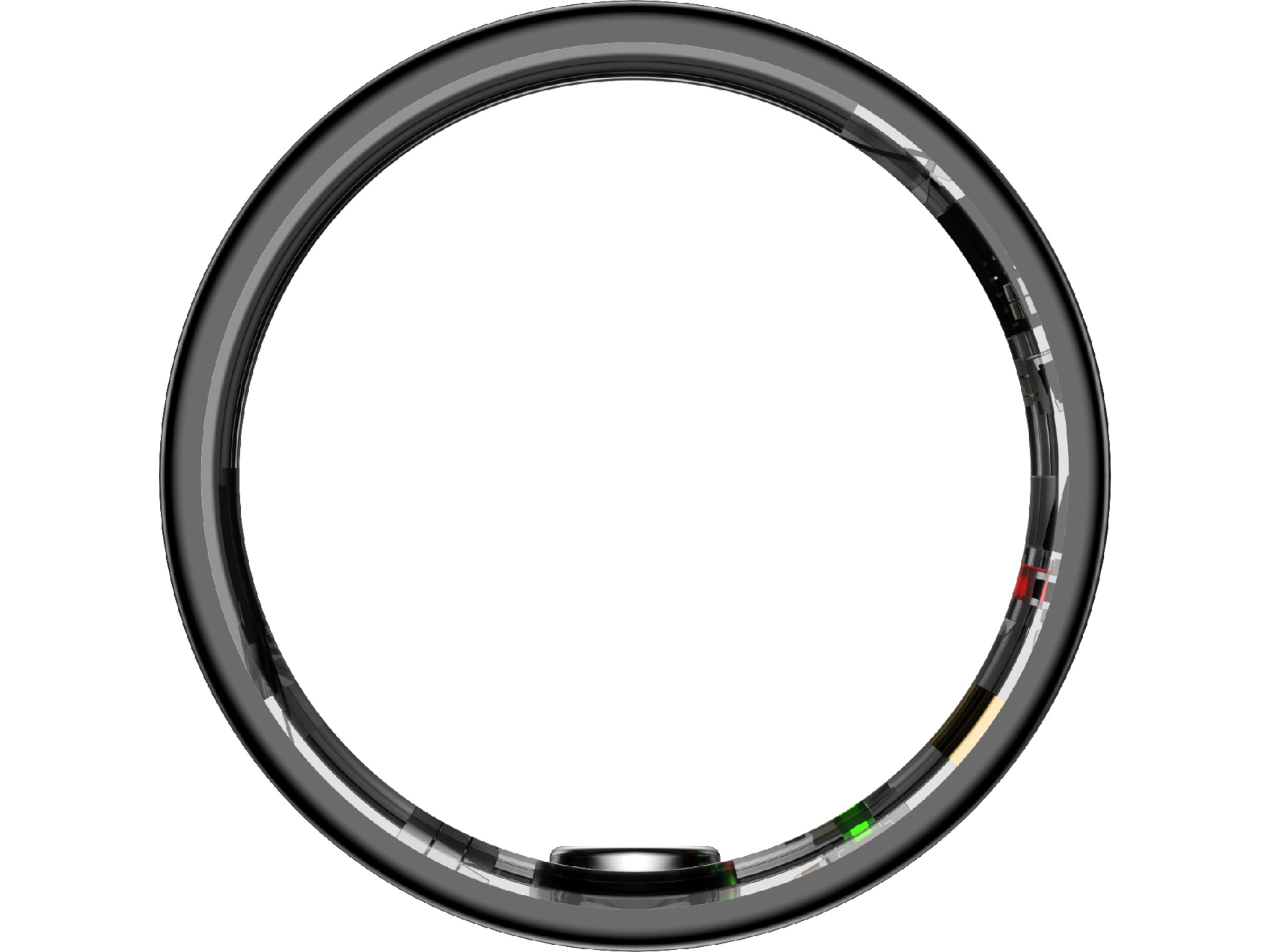 Haale II Smart Ring str. 7 (matt svart) Smart ring