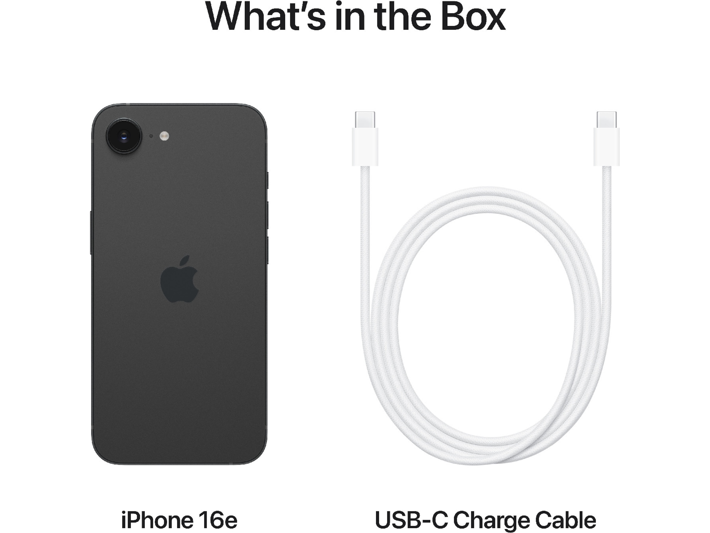 iPhone 16e 512GB (svart) Mobiltelefoner