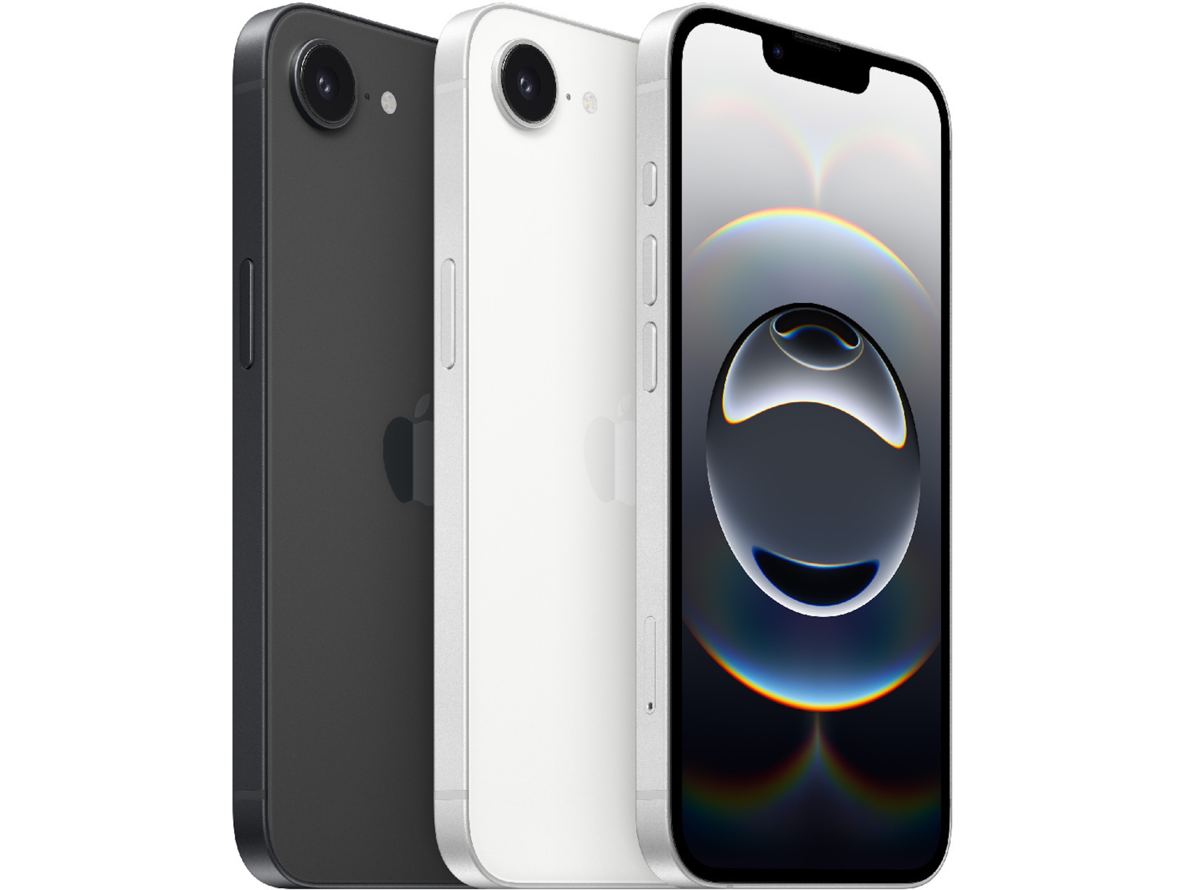 iPhone 16e 256GB (vit) Mobiltelefoner