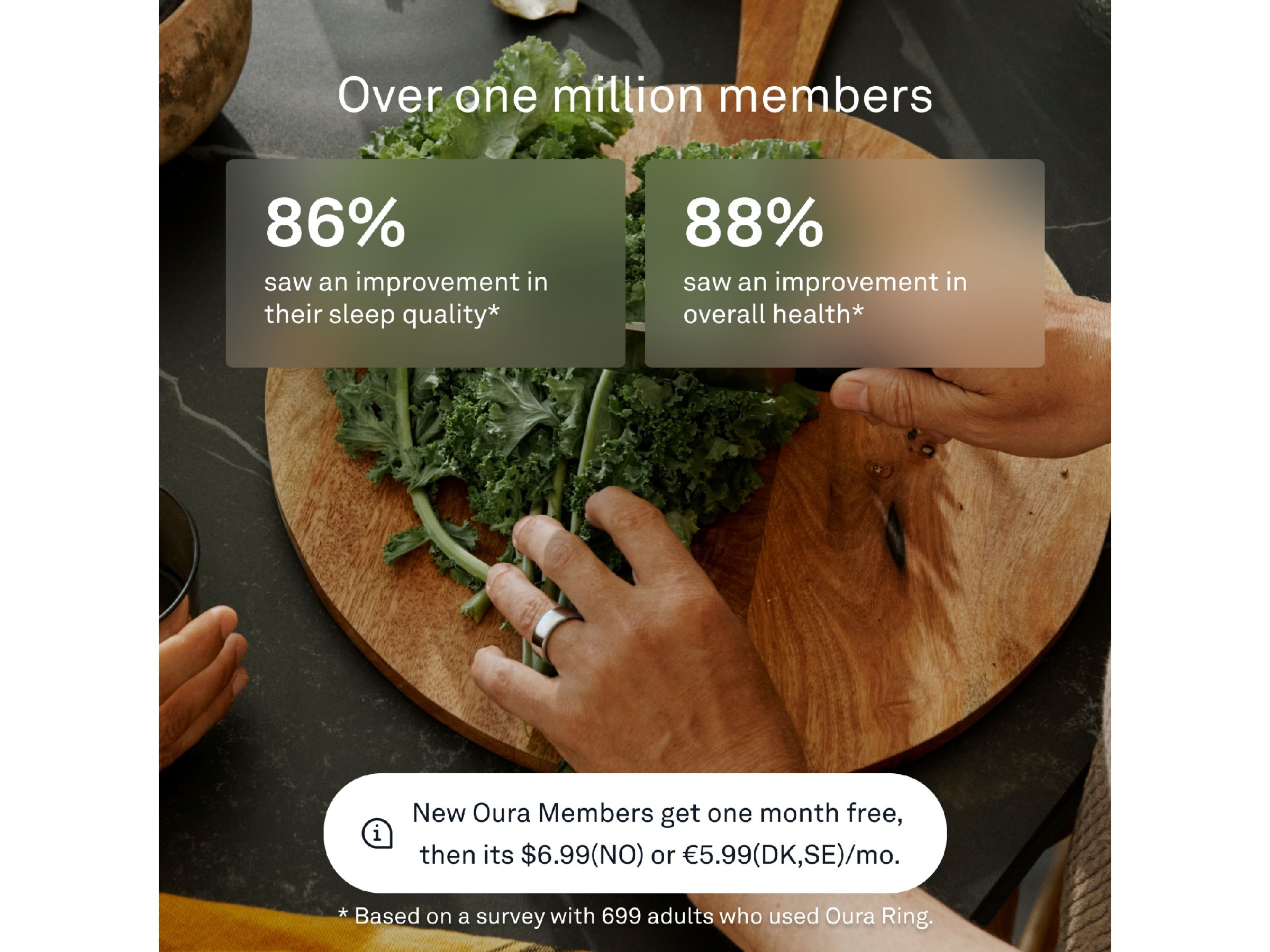 Oura Ring 4 Smart Ring str. 9 (silver) -B-Grade Demo tillbehör till mobiler & smartwatches