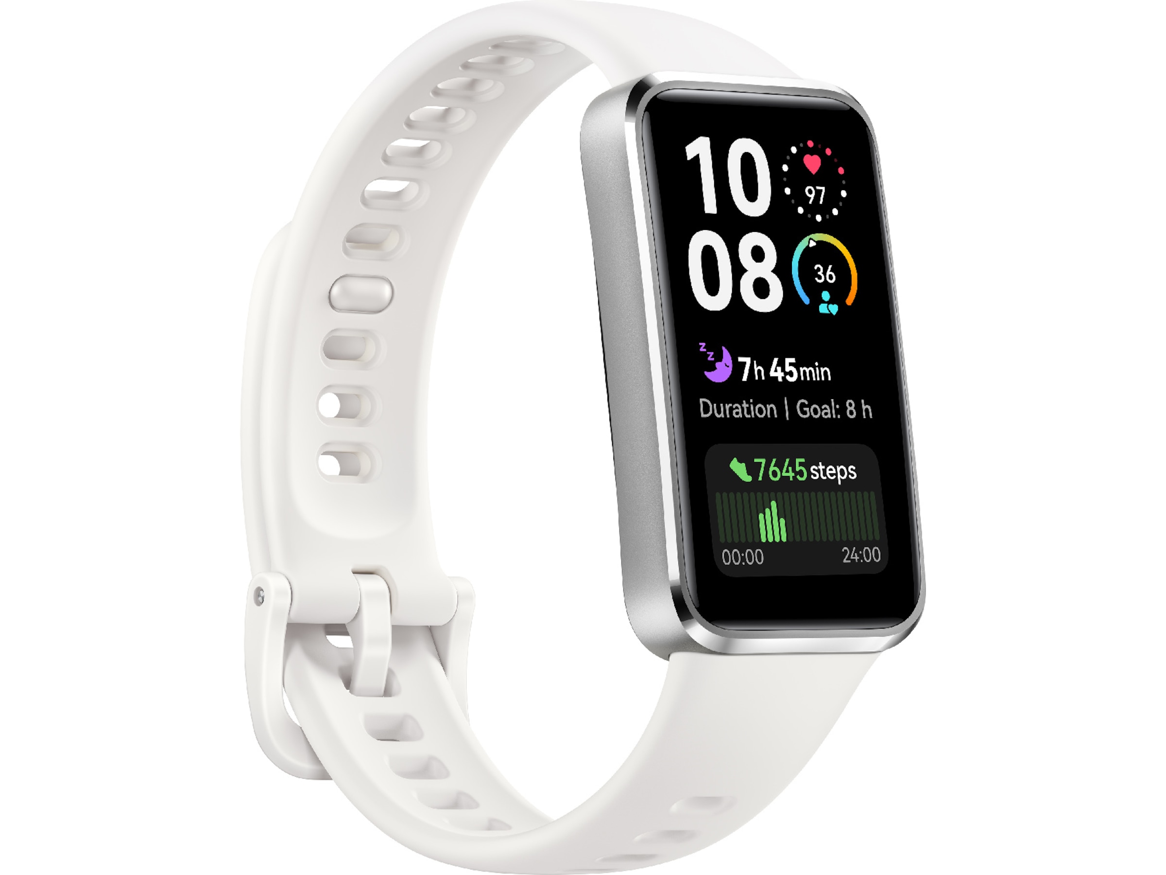 Huawei Band 10 43mm (silver/vit) Smartwatches