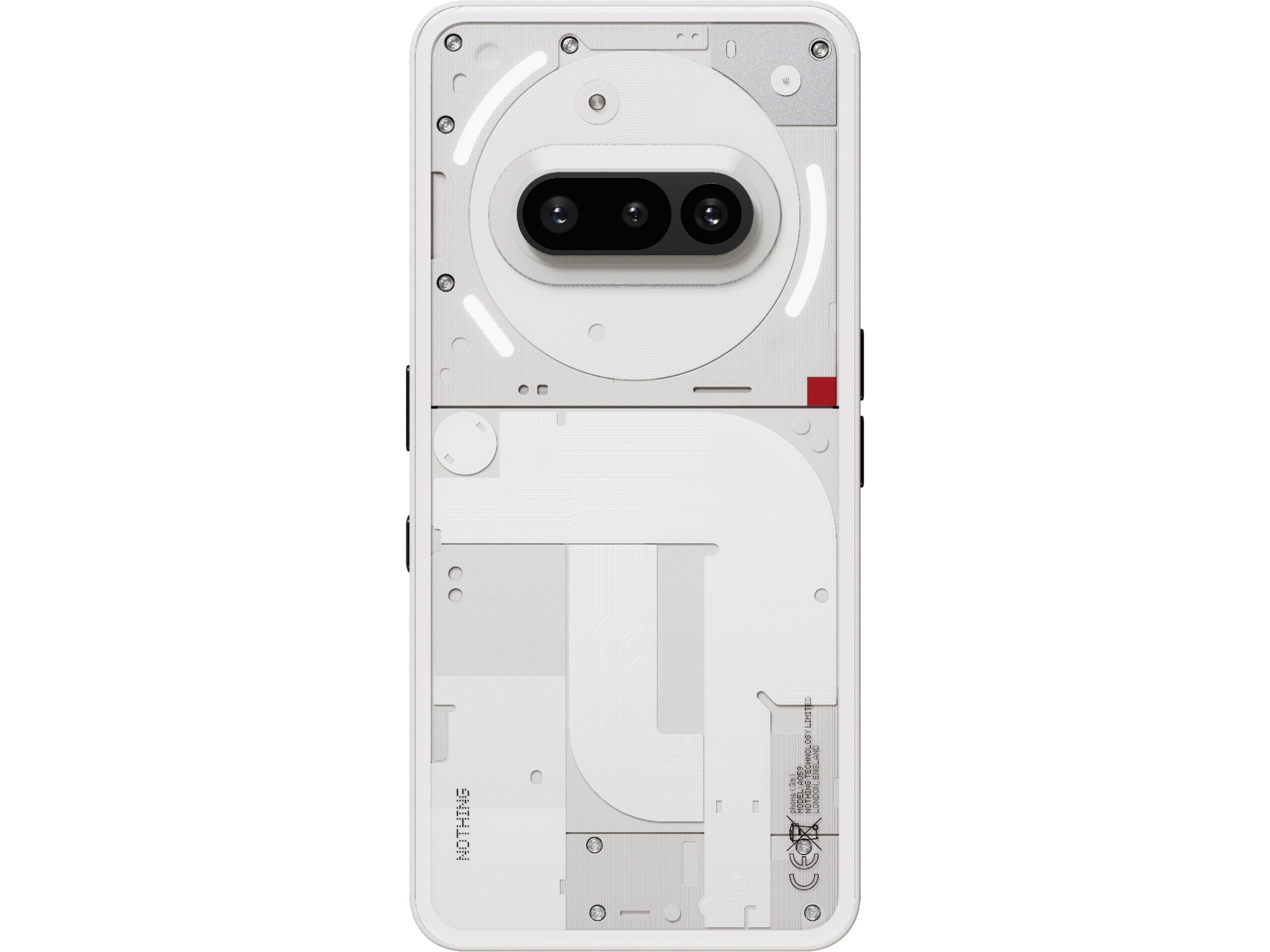 Nothing Phone (3a) 128GB (vit) Mobiltelefoner