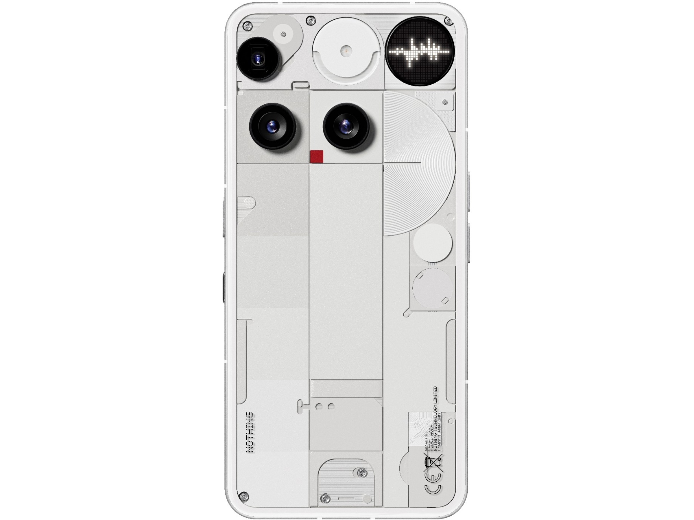 Nothing Phone (3) 512GB (vit) Mobiltelefoner