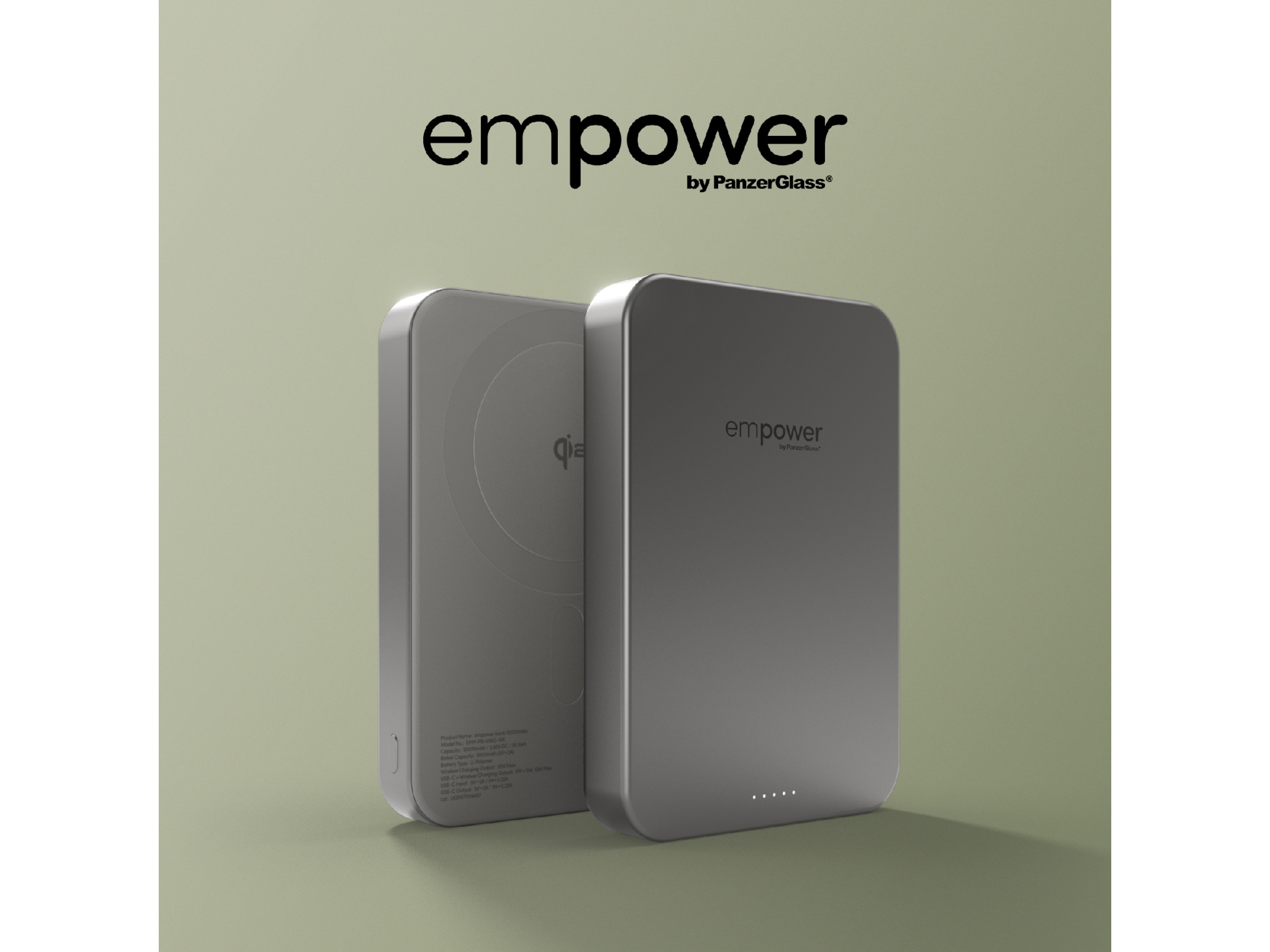 PanzerGlass empower Powerbank 10 000mAh (titanium) Powerbank