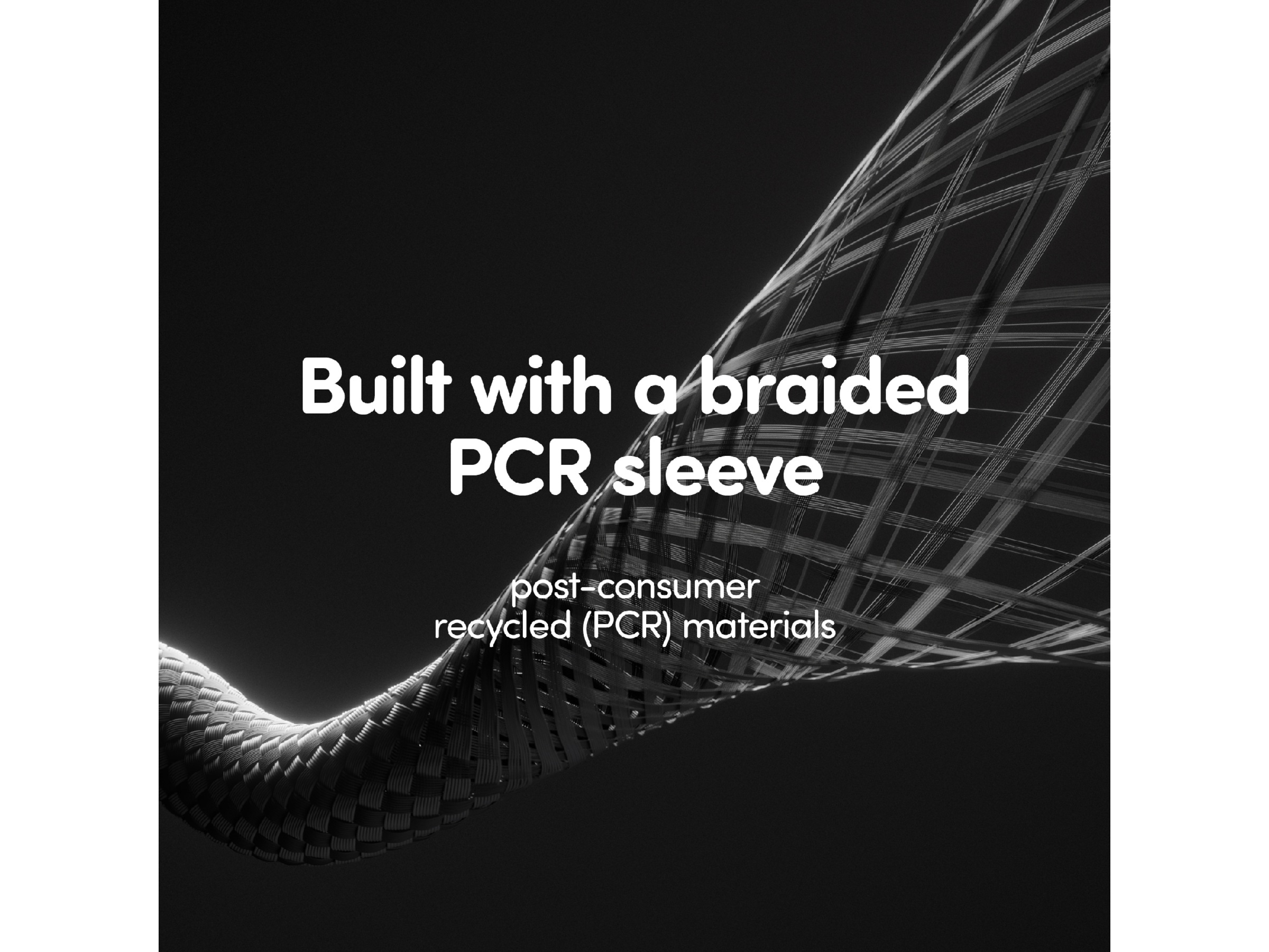 PanzerGlass Racing 240W USB-C kabel, 1,2m (svart) USB-kablar