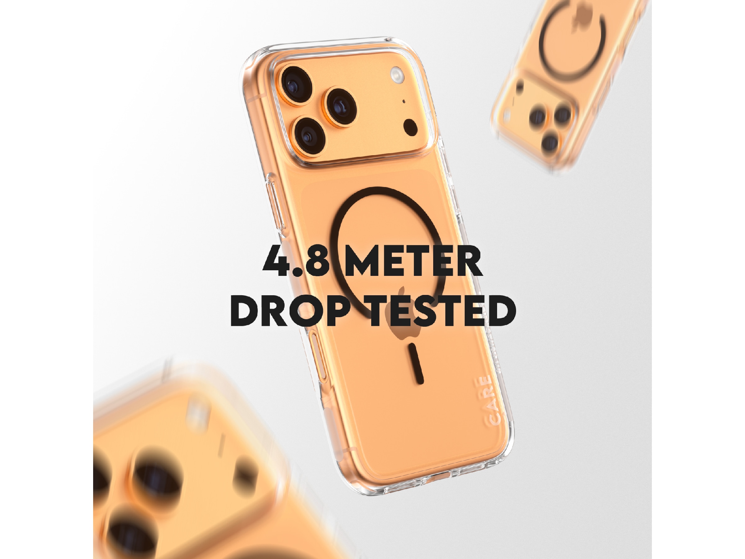 PanzerGlass CARE iPhone 17 Pro Max Urban Explorer skal (transparent/svart) Mobilskal