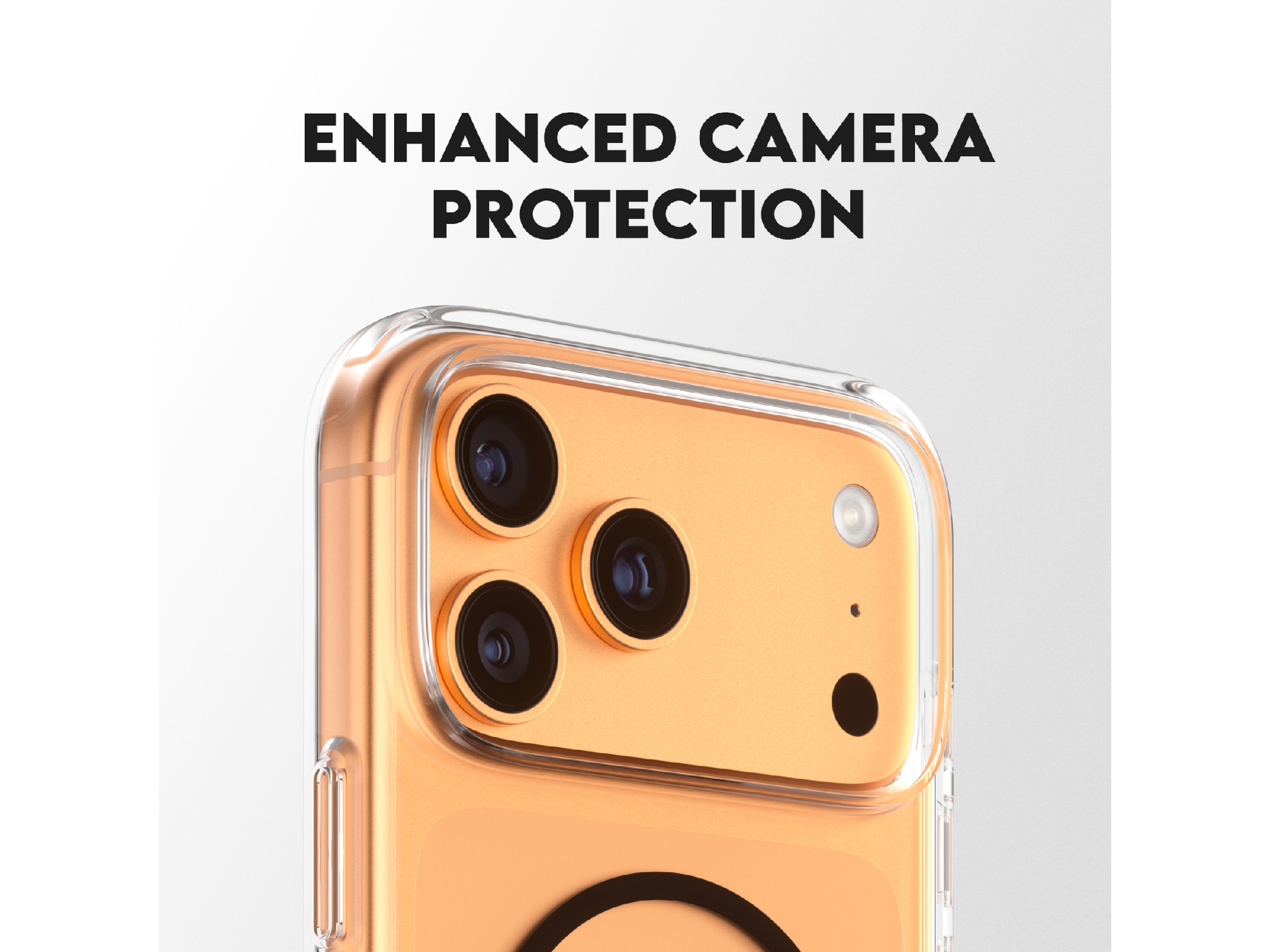 PanzerGlass CARE iPhone 17 Pro Max Urban Explorer skal (transparent/svart) Mobilskal