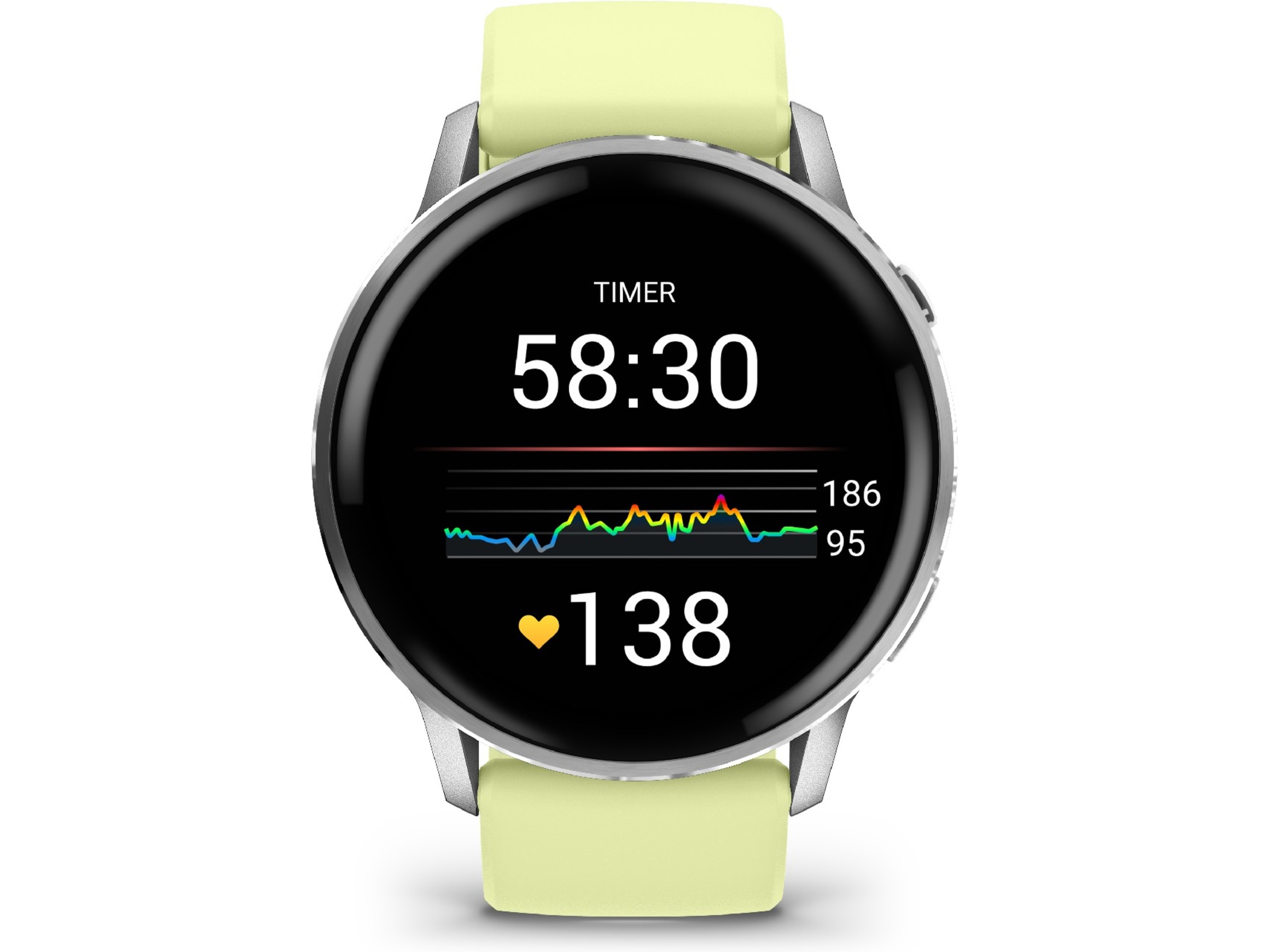 Garmin Venu 4 45mm GPS (silver/citron) Smartwatches