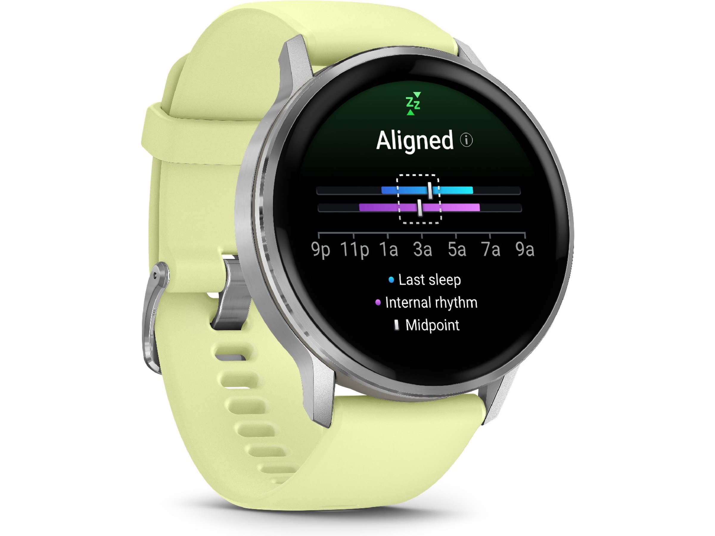 Garmin Venu 4 45mm GPS (silver/citron) Smartwatches