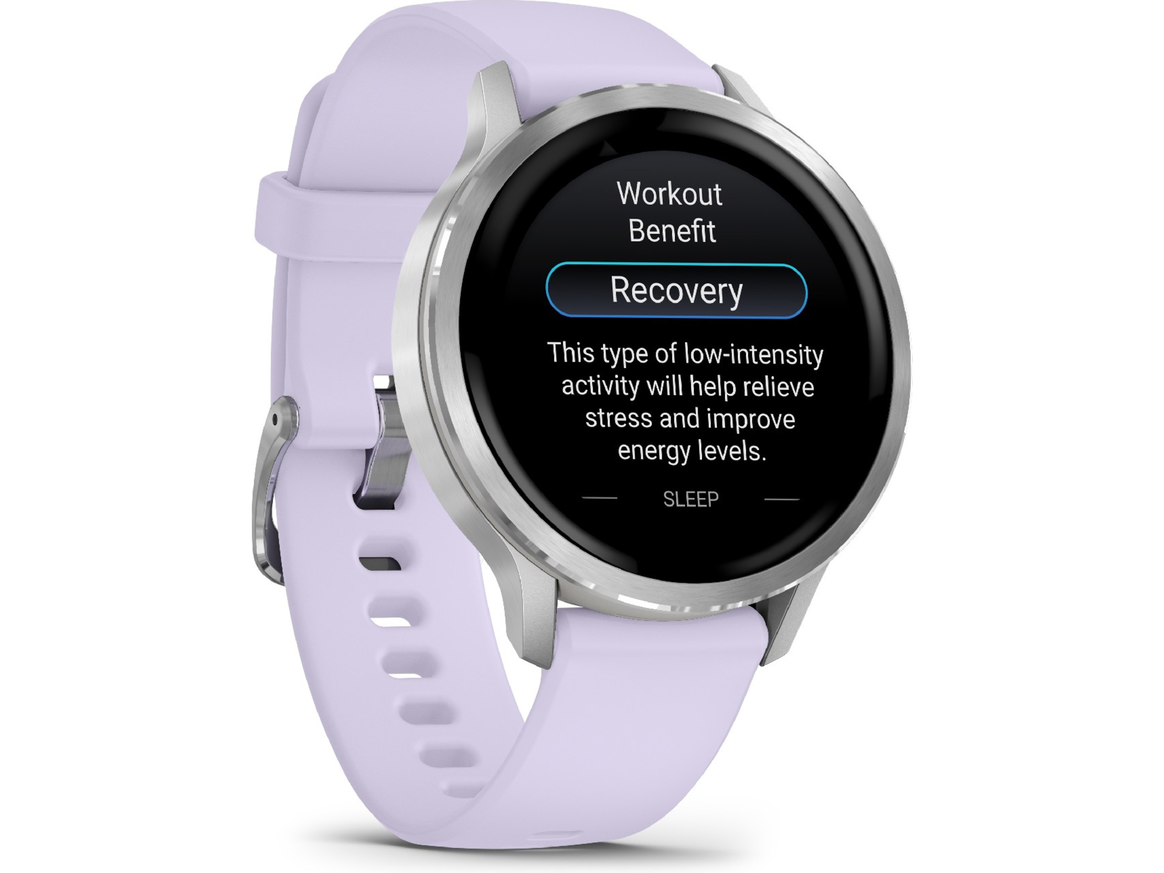 Garmin Venu 4 41mm GPS (silver/periwinkle) Smartwatches