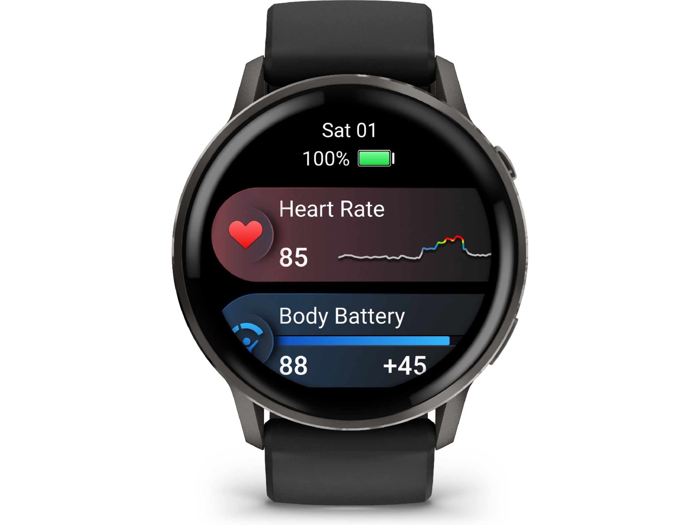 Garmin Venu 4 45mm GPS (black) Smartwatches