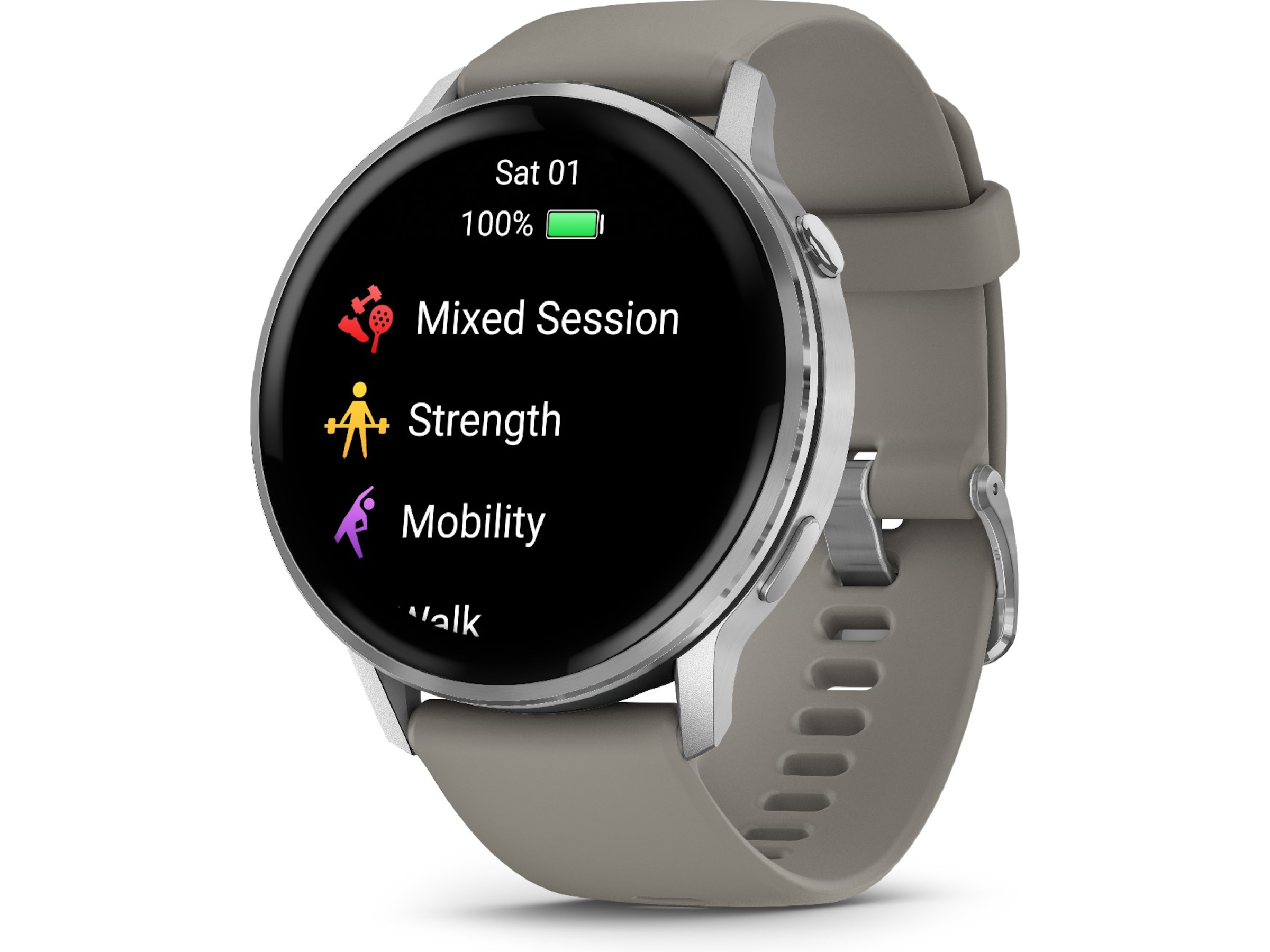 Garmin Venu 4 45mm GPS (silver/gray) Smartwatches