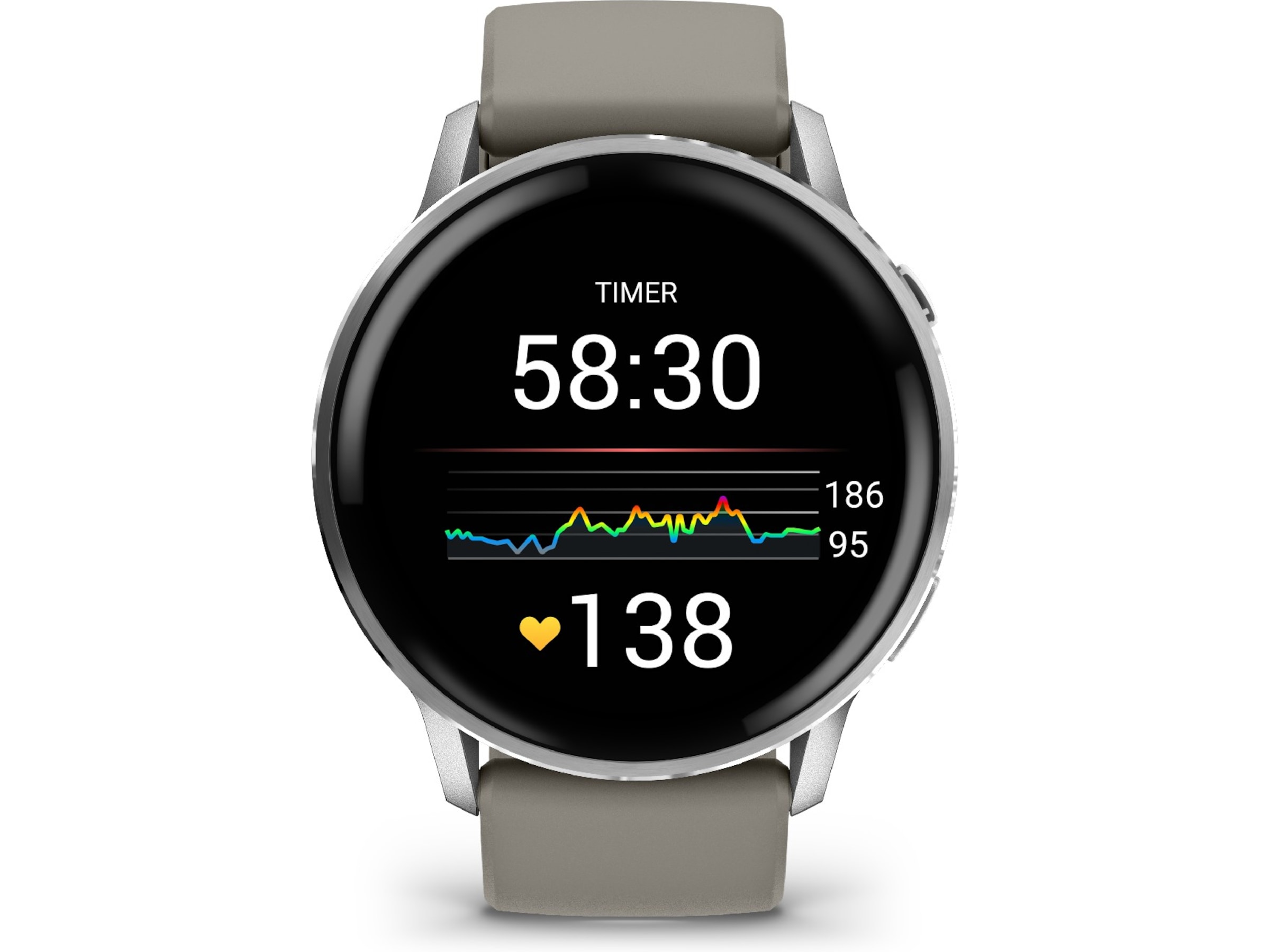 Garmin Venu 4 45mm GPS (silver/gray) Smartwatches