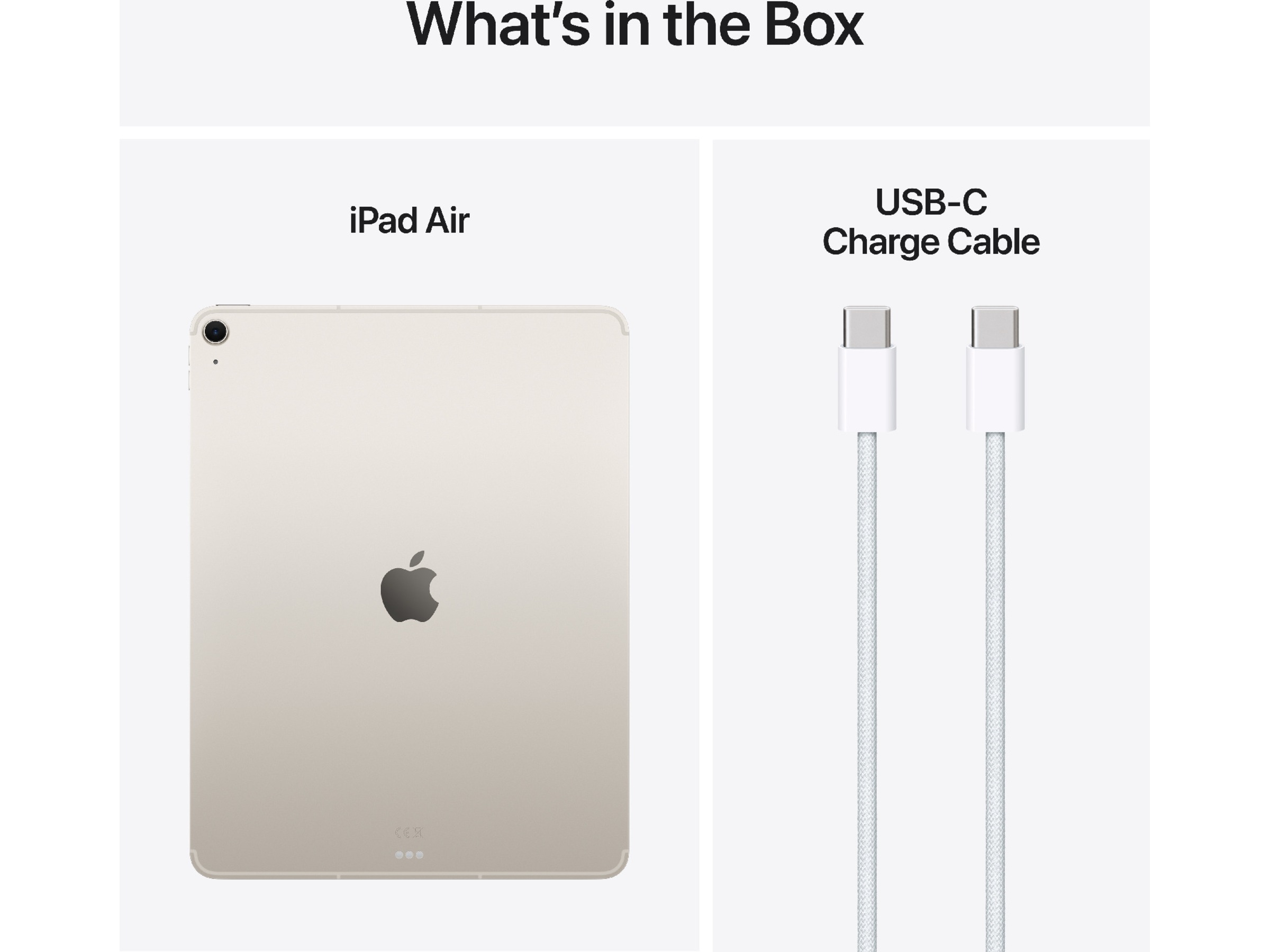 iPad Air 13" (2025) 256GB 5G (stjärnglans) -B-Grade Demo övrigt i datorer