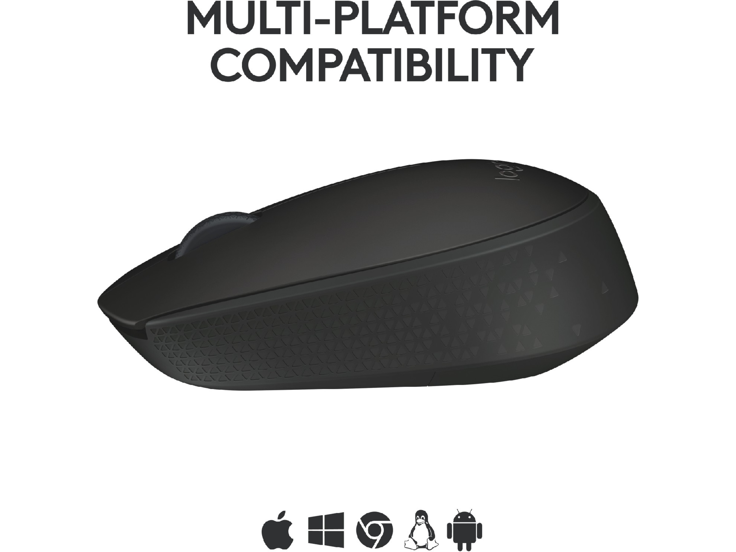 Logitech B170 Trådlös Mus Svart Mus